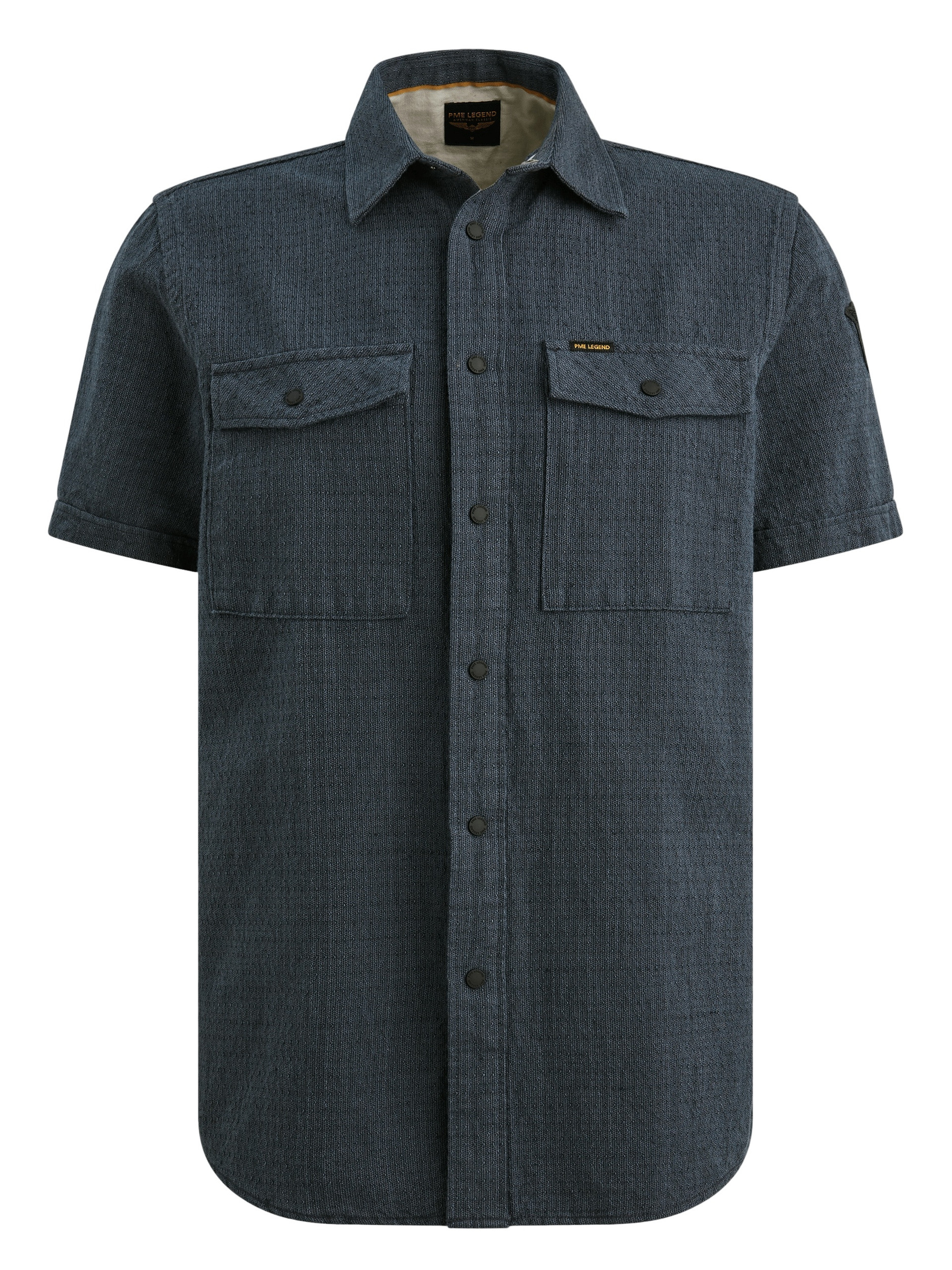 PME Legend Overhemd  PSIS2604214 Donker blauw