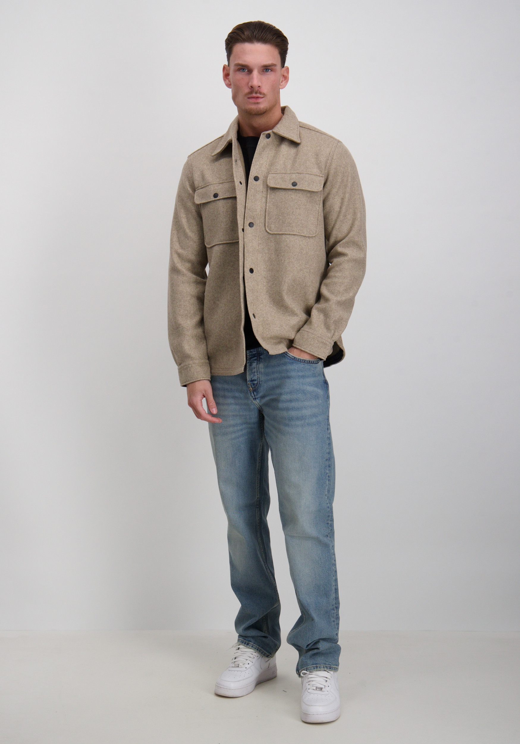 ONLY & SONS Overshirt Ash 22023564 Beige
