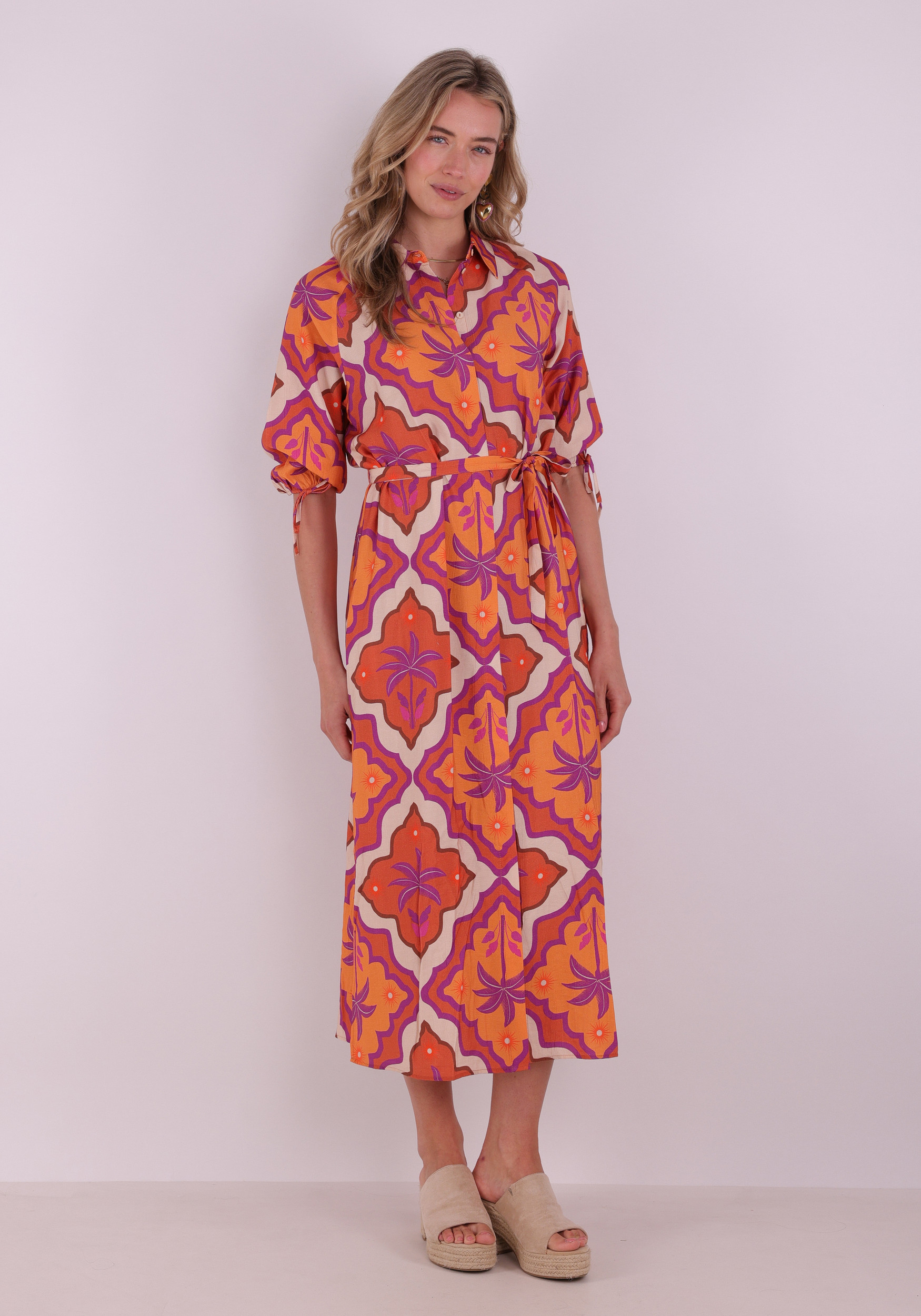 Geisha Jurk all-over print 67104-20 Multi