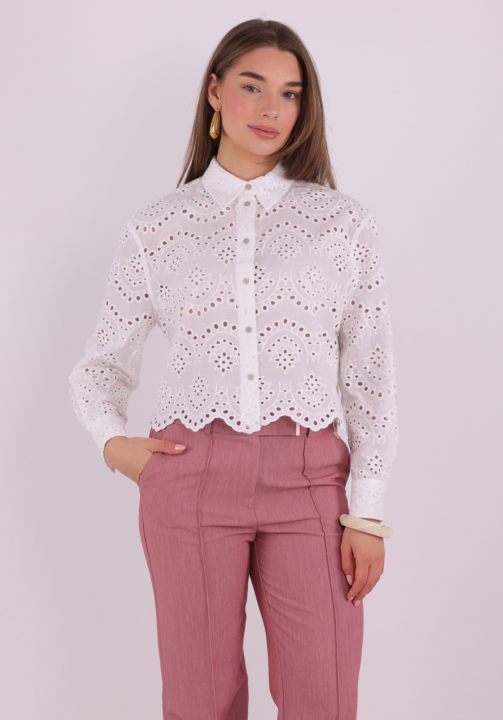Only Blouse Valais 15269568 Wolwit-ecru