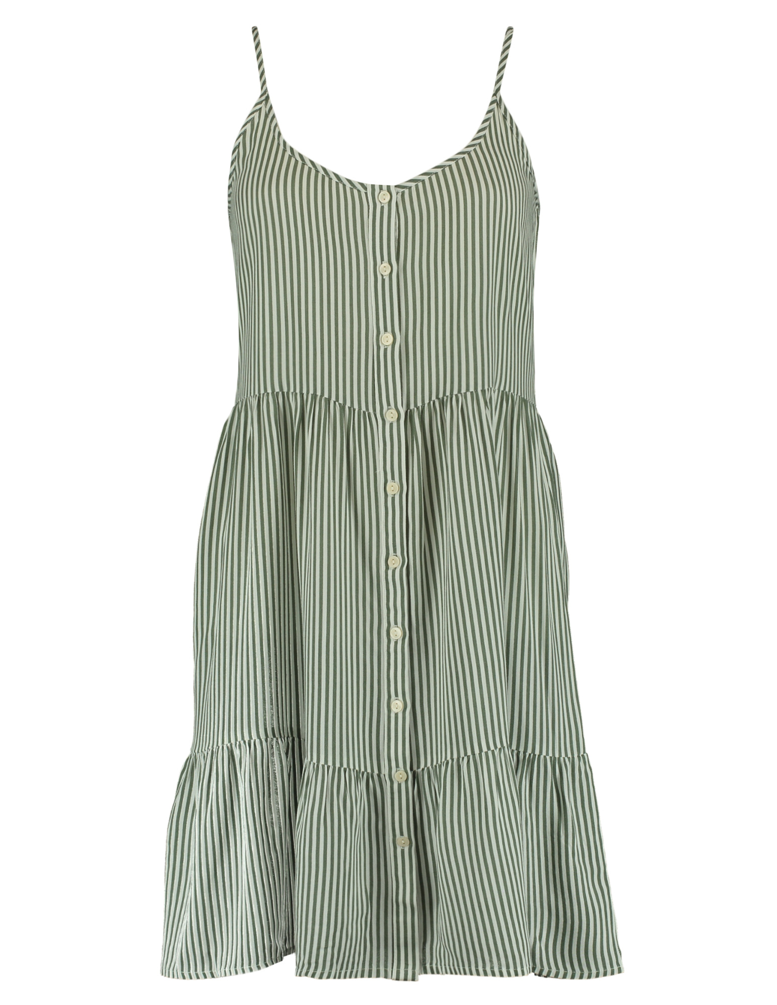 Vero moda Jurk Bumpy 10325283 Midden groen