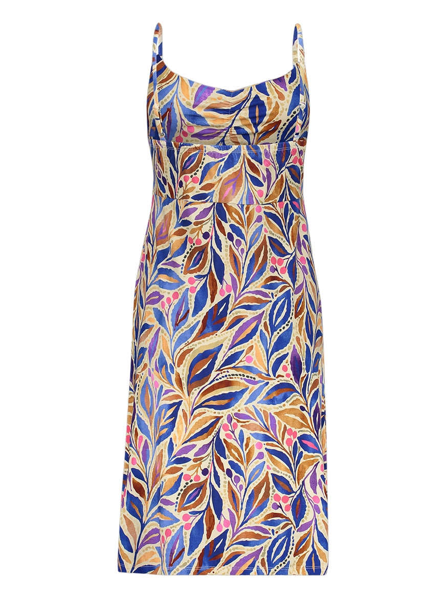 Geisha Jurk all-over print 67420-60 NOA Kobalt