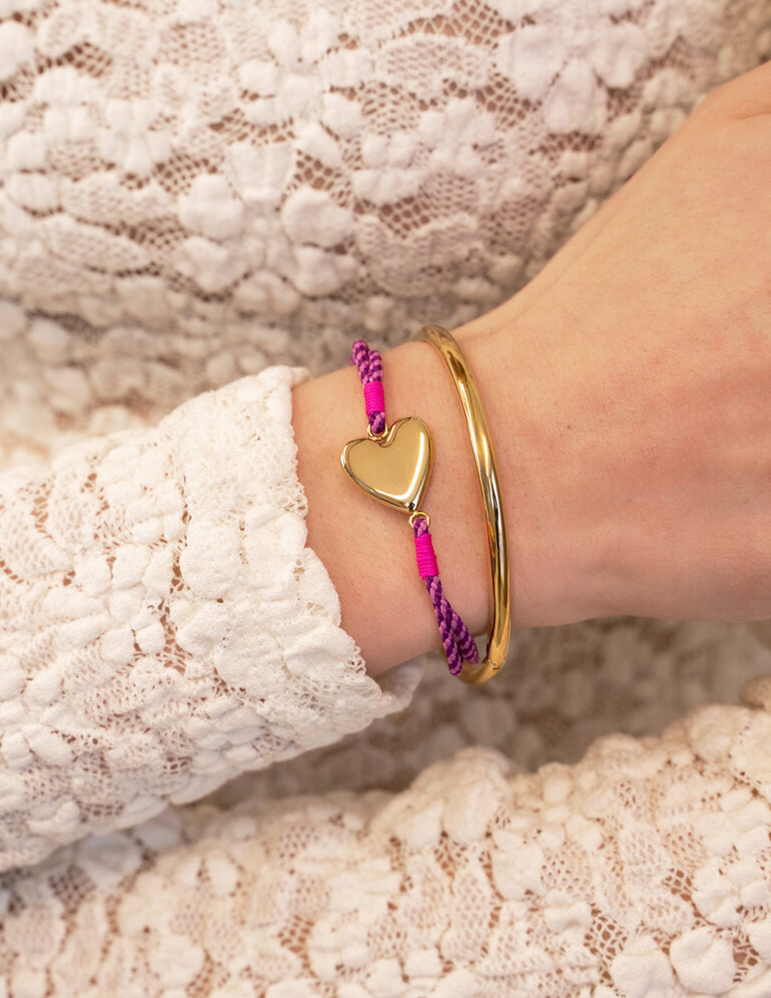 My Jewellery Bold bangle glimmend small MJ12707 Goud