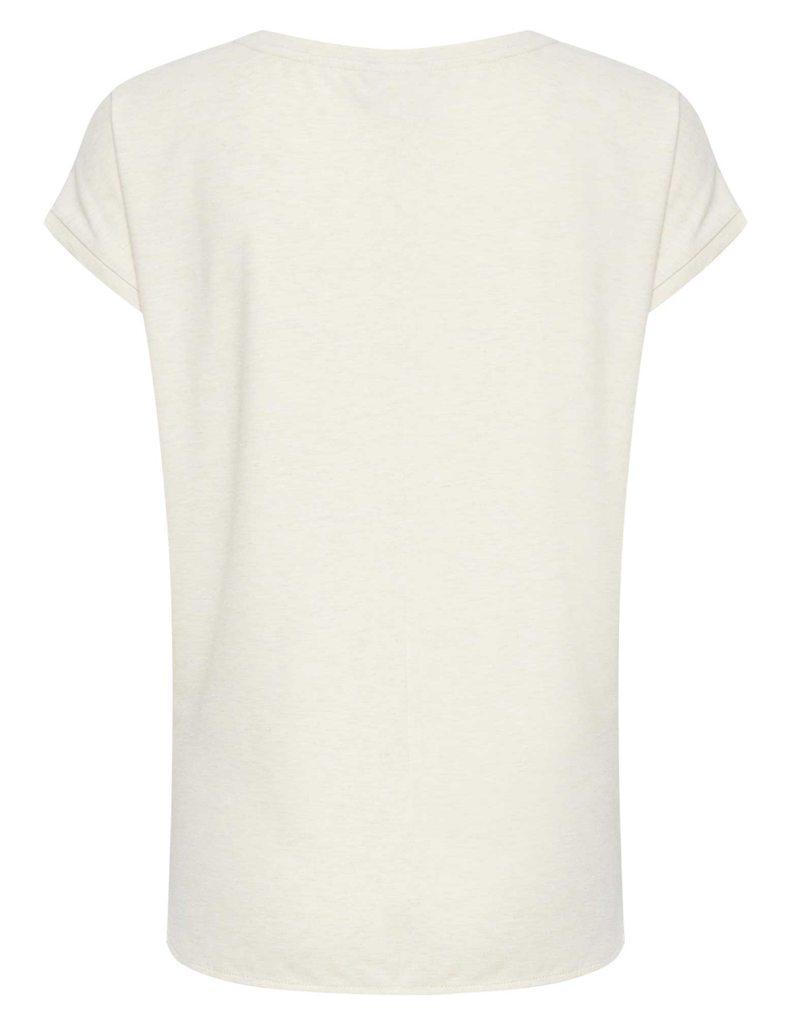 Ichi T-shirt Rebel  20109945 Beige