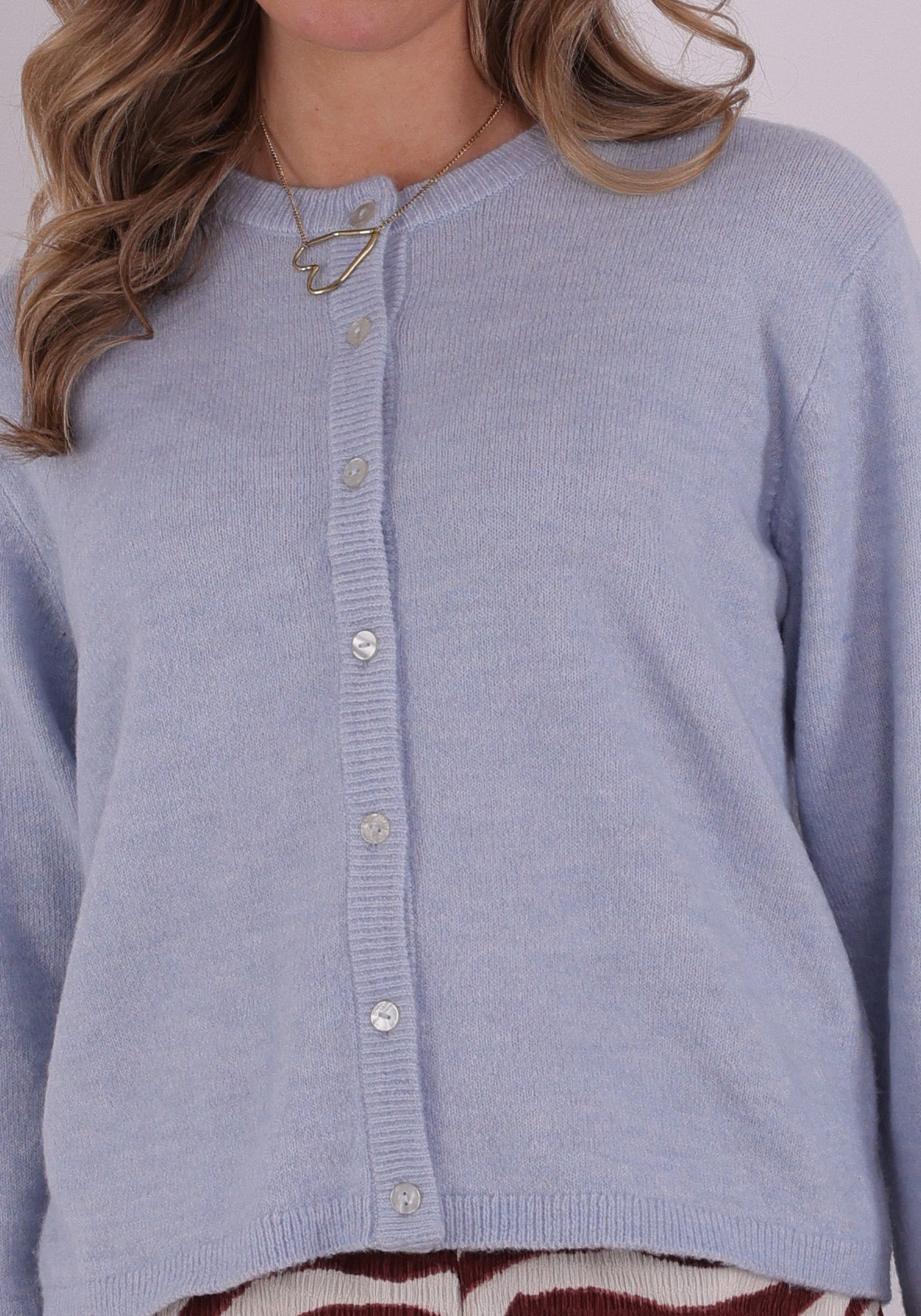 Only Vest Simon 15368980 Licht blauw