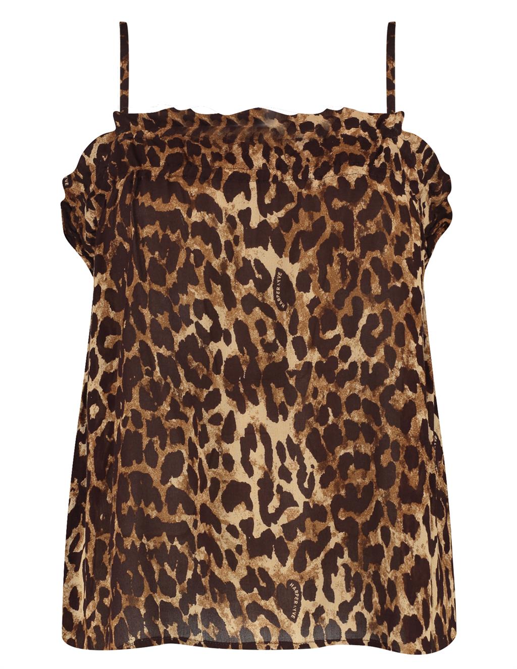 Harper & Yve Top Lexie HS24J410 Bruin