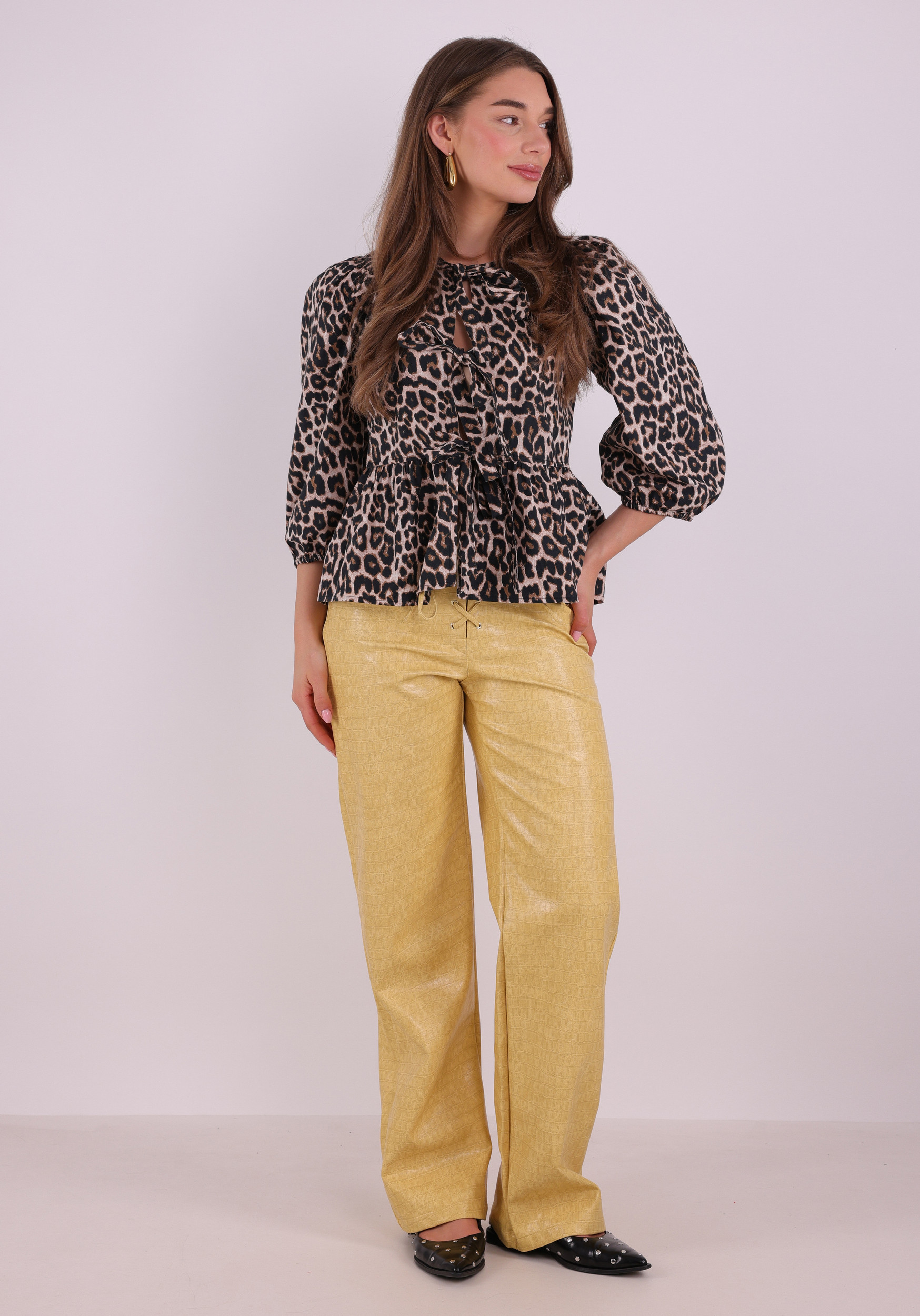 Only Blouse Ranina 15365216 Bruin