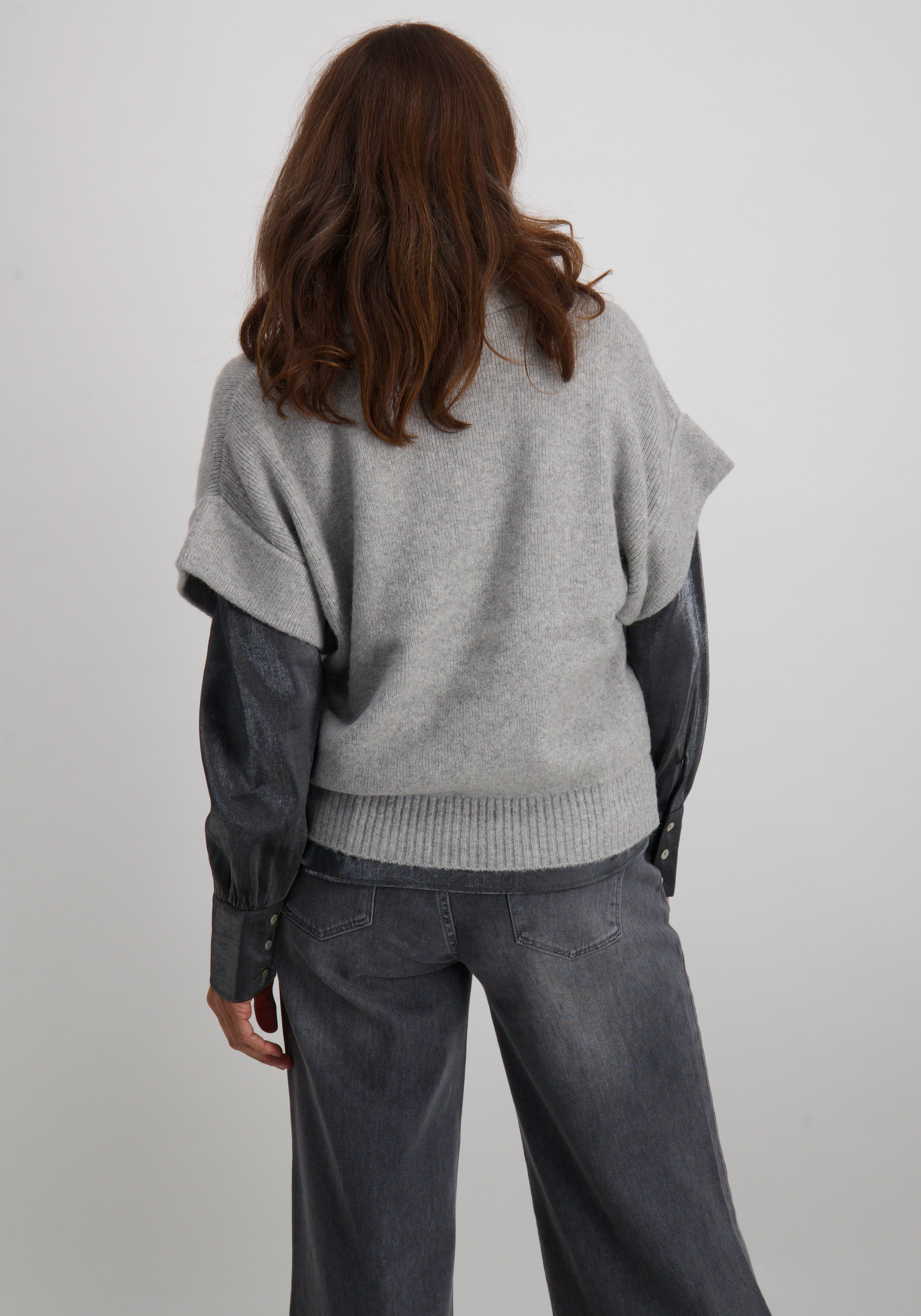 Tramontana Spencer Y04-18-602 Midden grijs