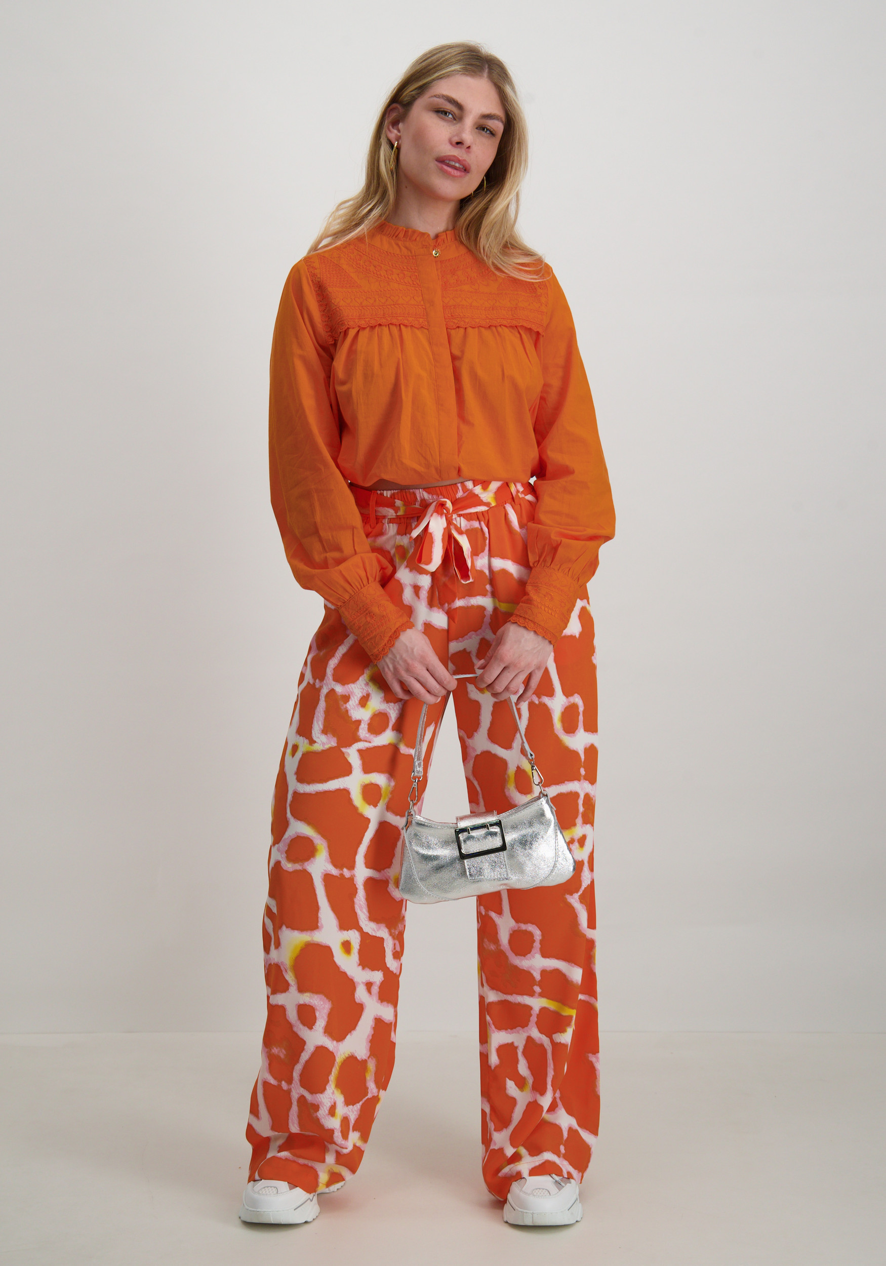 Amaya Amsterdam Broek Carmen Oranje