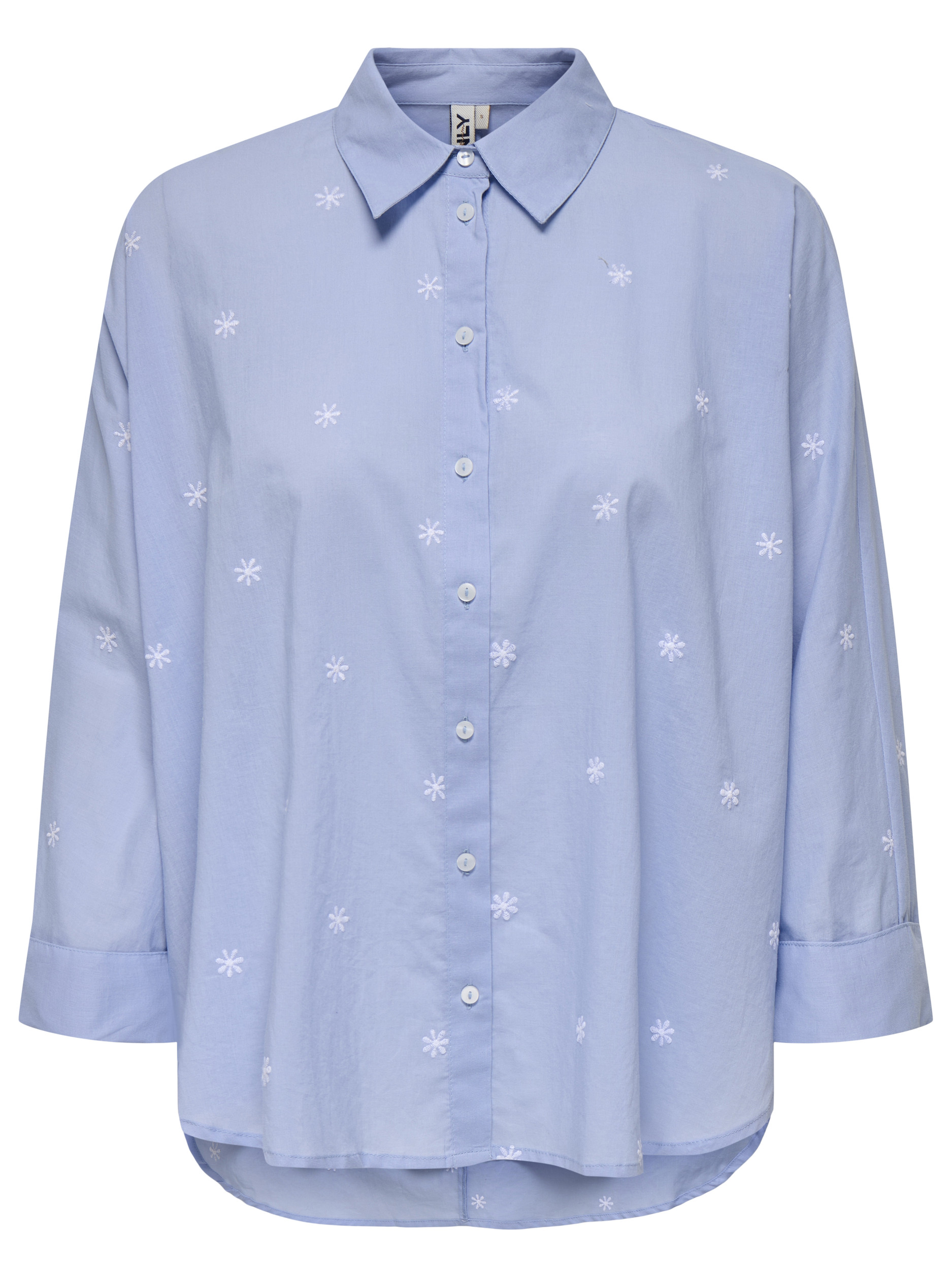 Only Blouse New lina grace 15283743 Licht blauw