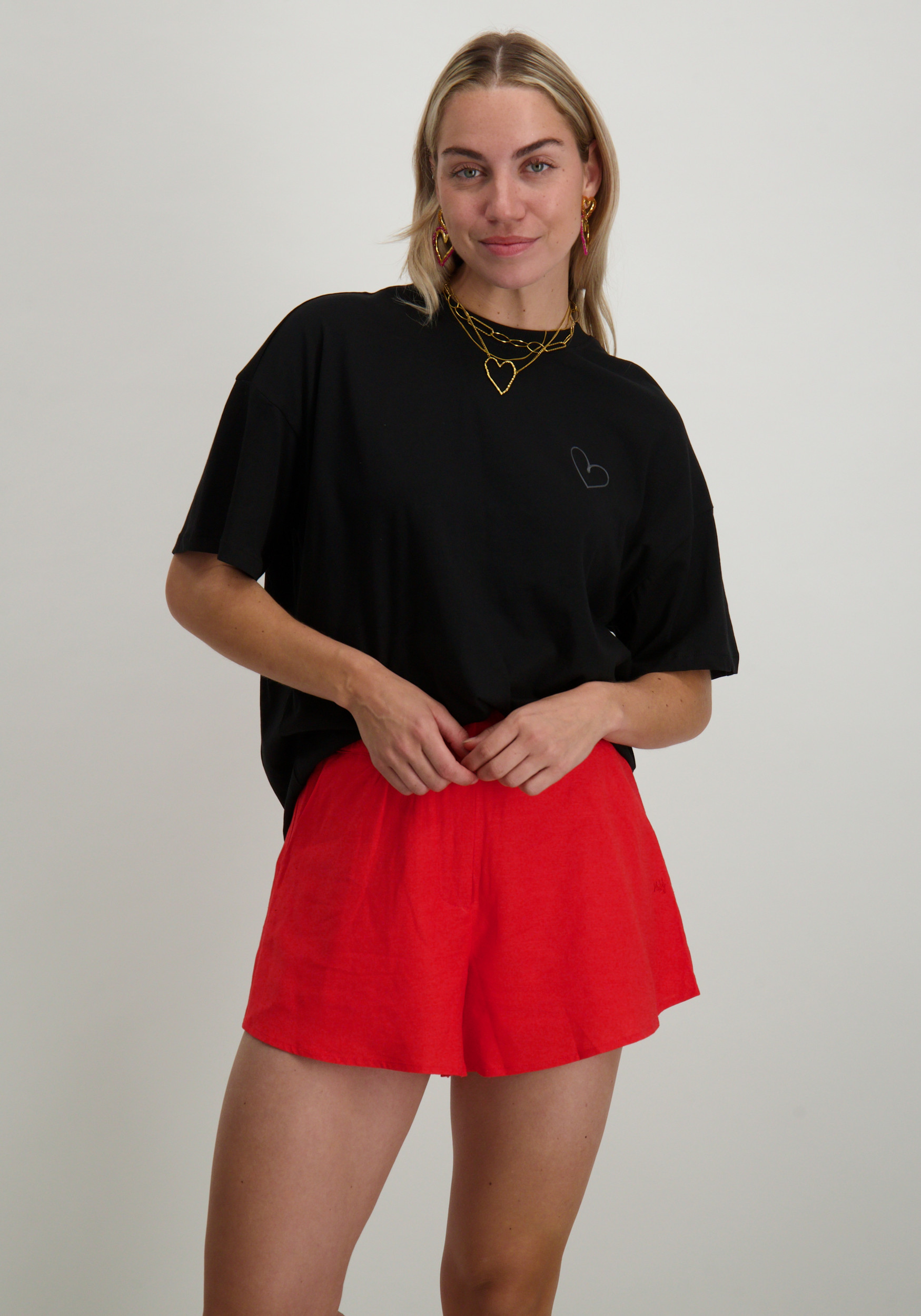 Only T-shirt Carrie 15351644 Zwart