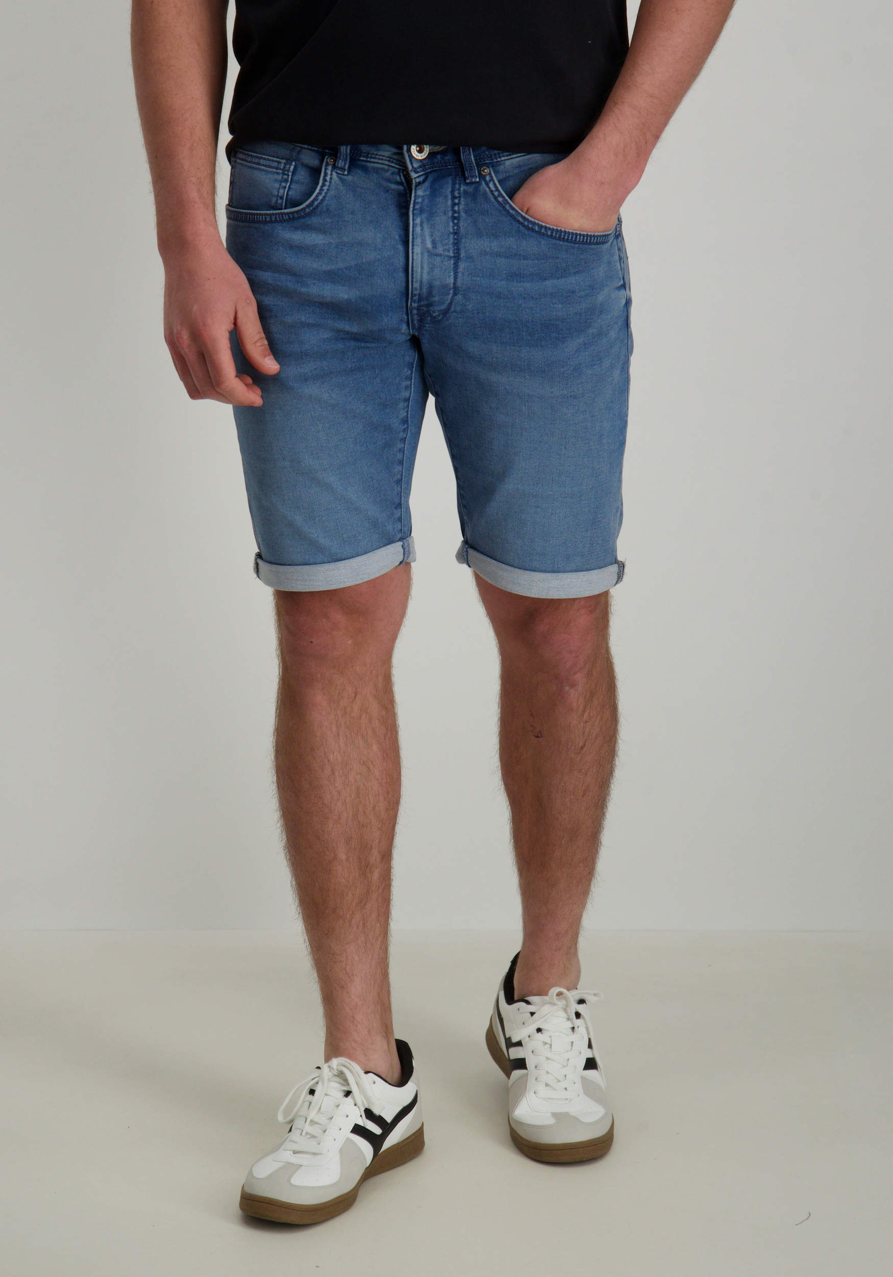 Petrol Denim short M-ROS-SHO001 Jeans blauw