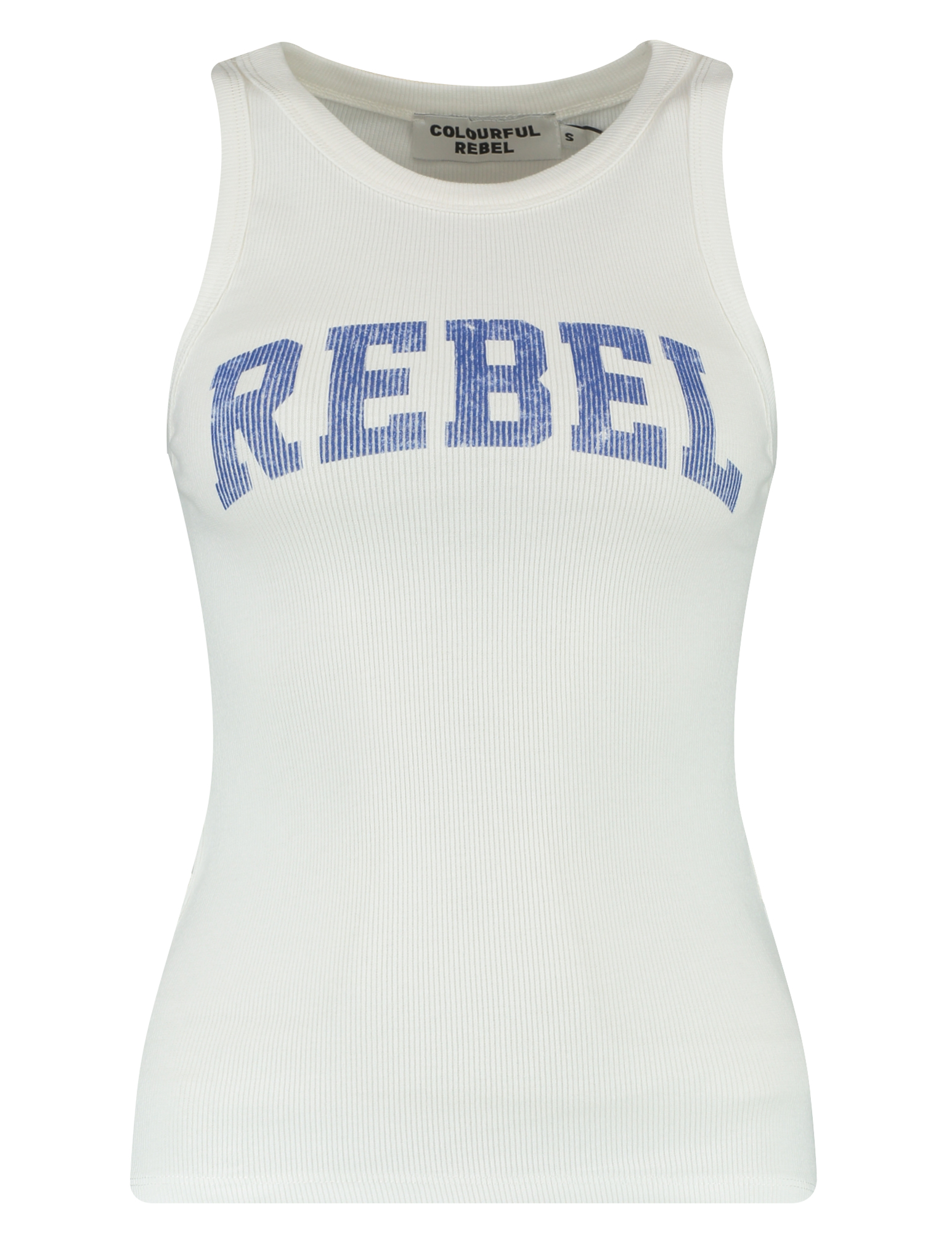 Colourful Rebel Tanktop Sachi rebel rib WT216956 Wit