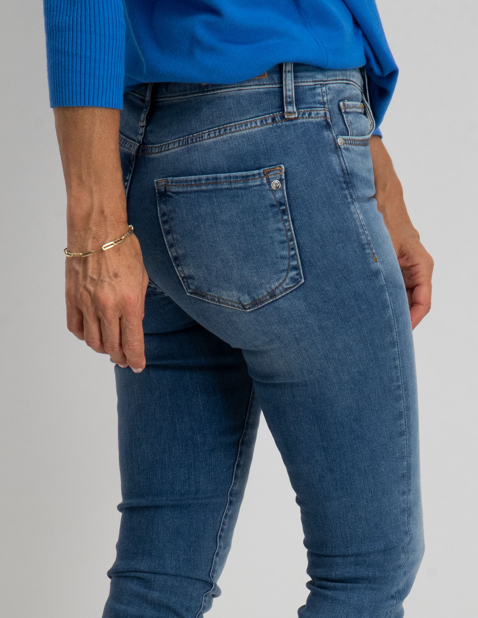 Cup of Joe Skinny jeans Sophia Blauw