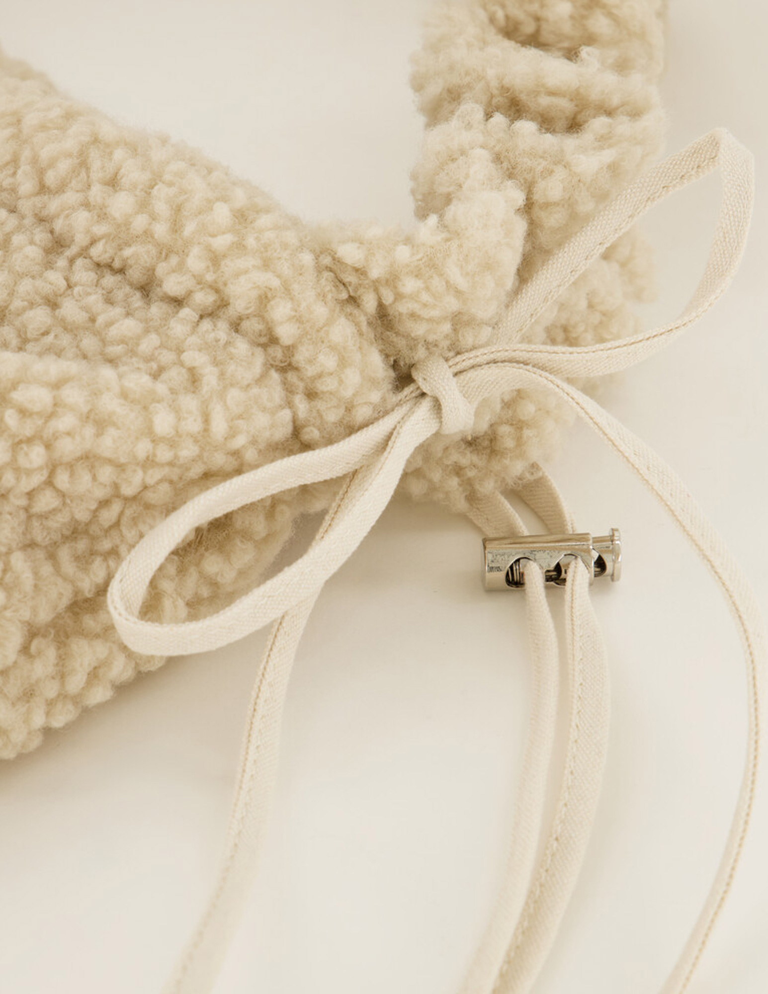 My Jewellery Teddy shopper met ruffle strap MJ12171 Beige