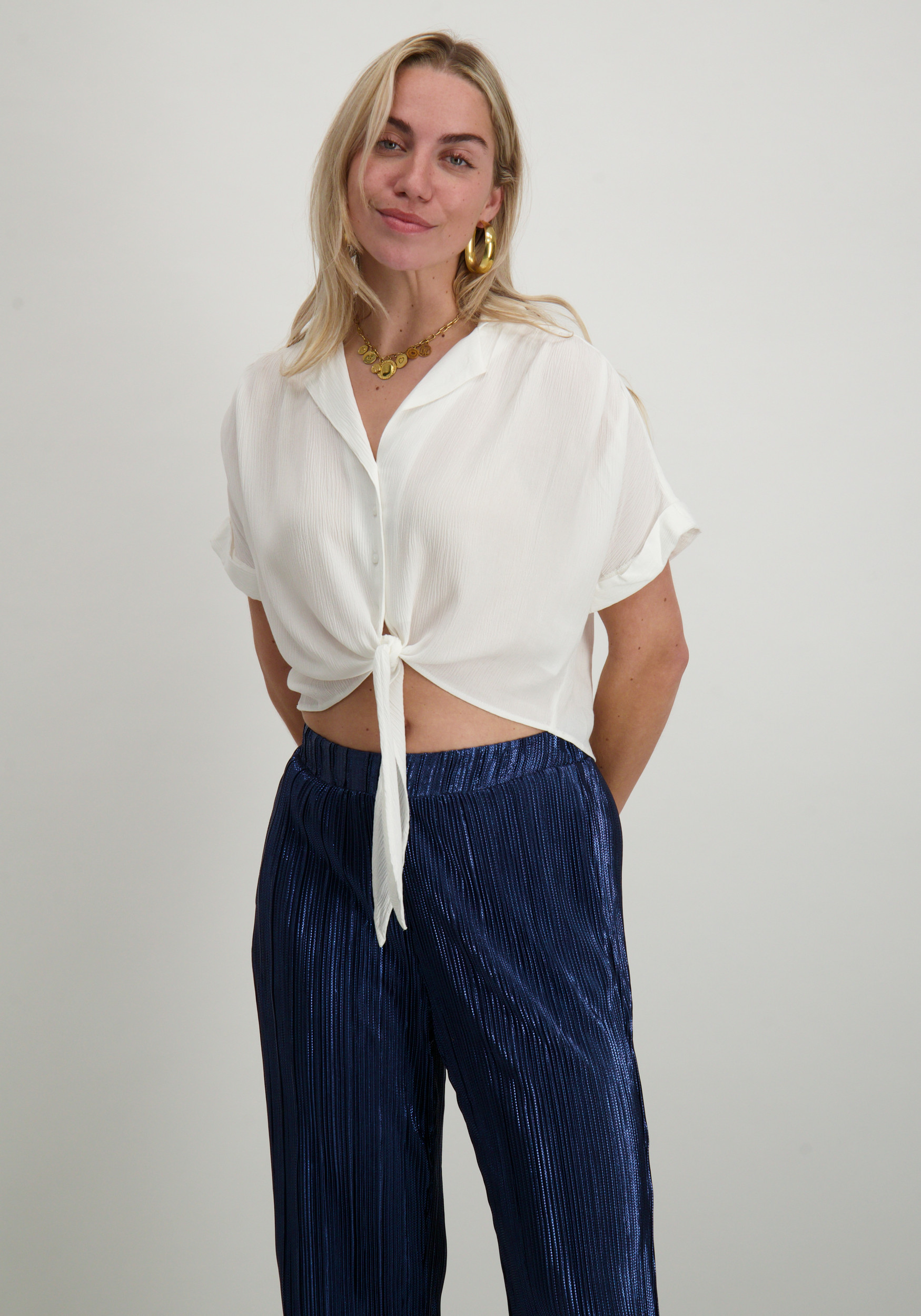 Only Blouse Paula 15281497 Wit