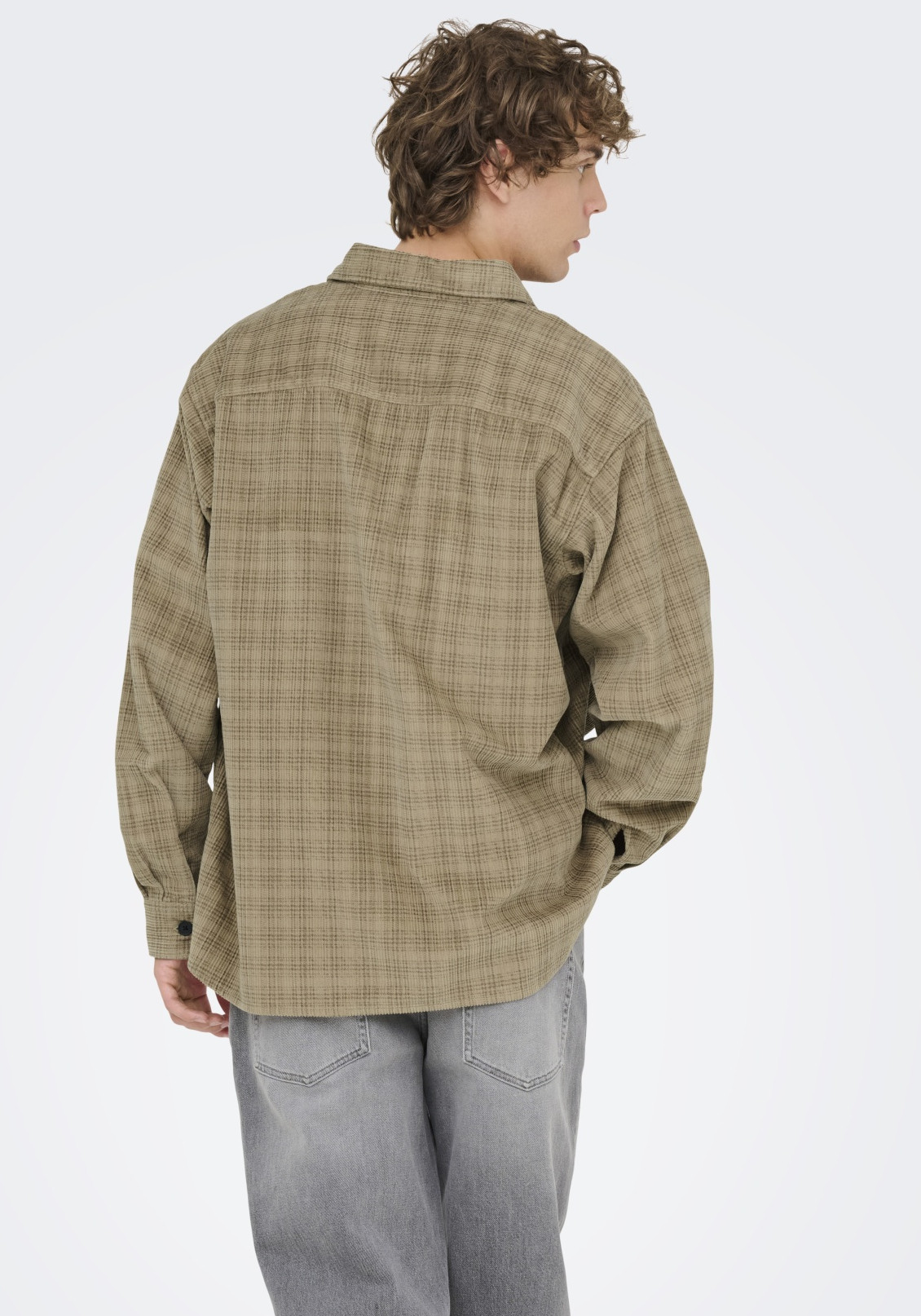 ONLY & SONS Overhemd Waleed 22034467 Beige