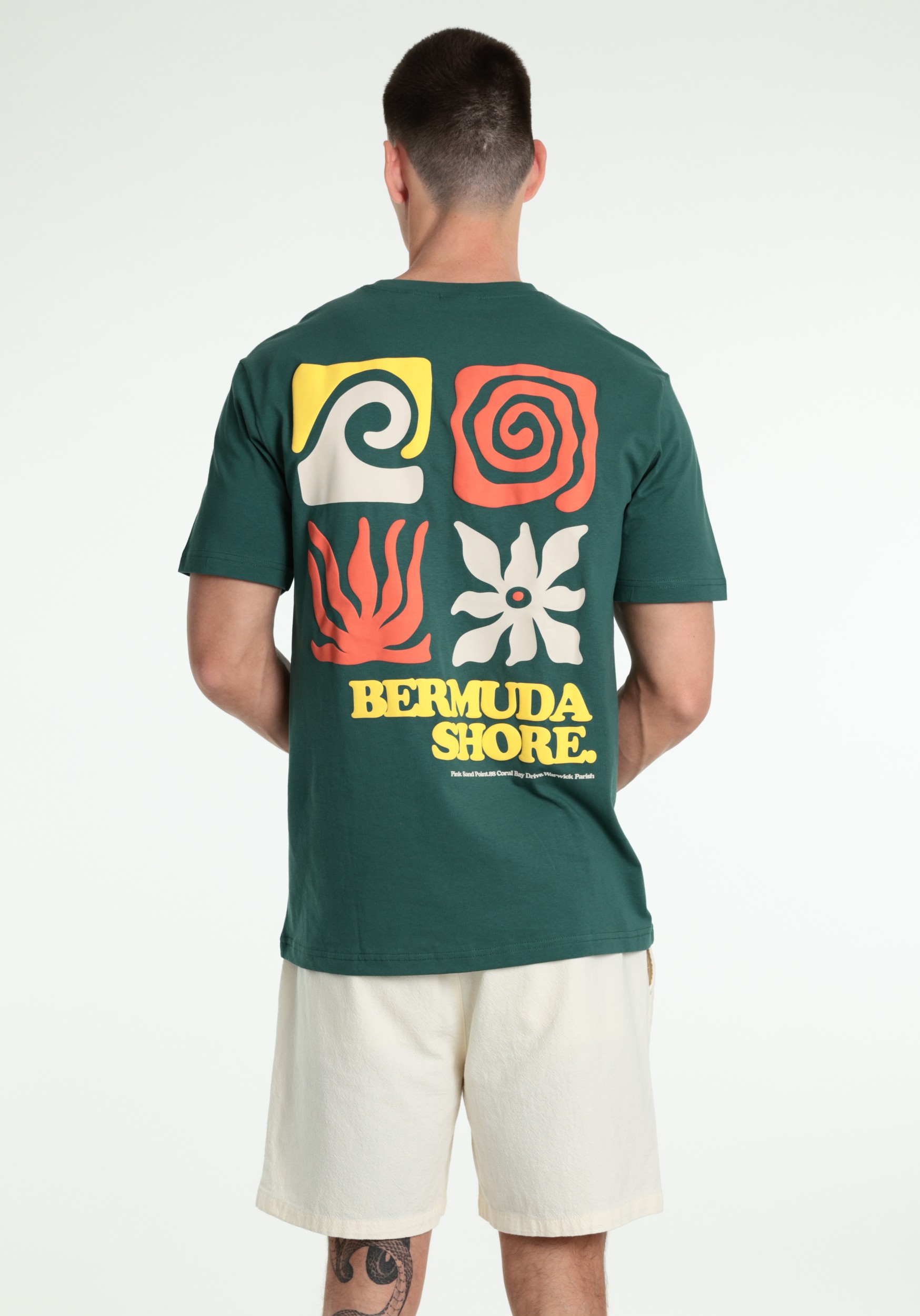 ONLY & SONS T-shirt Kiki 22038264 Groen