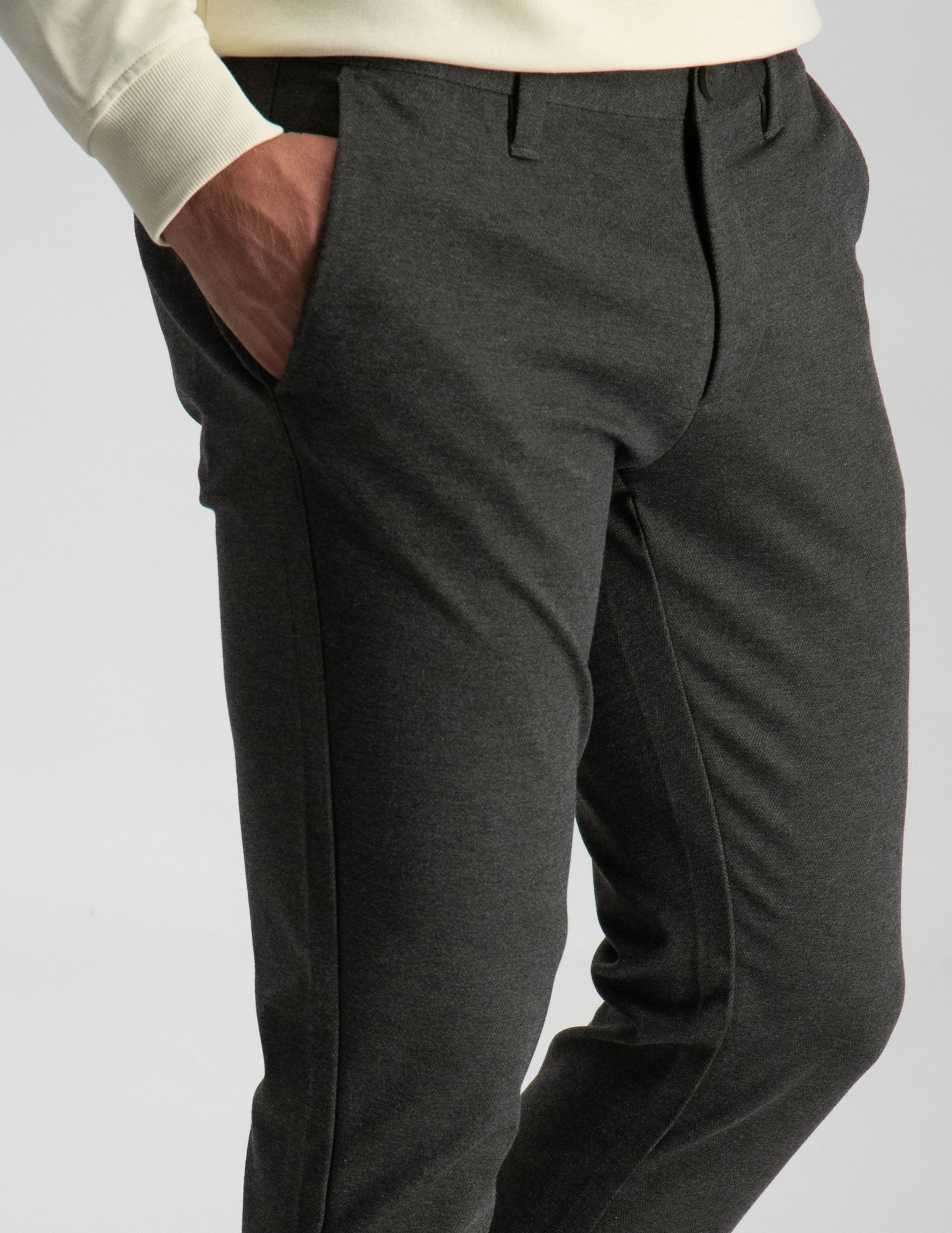 ONLY & SONS Mark pants herringbone 22022911 Leger Groen
