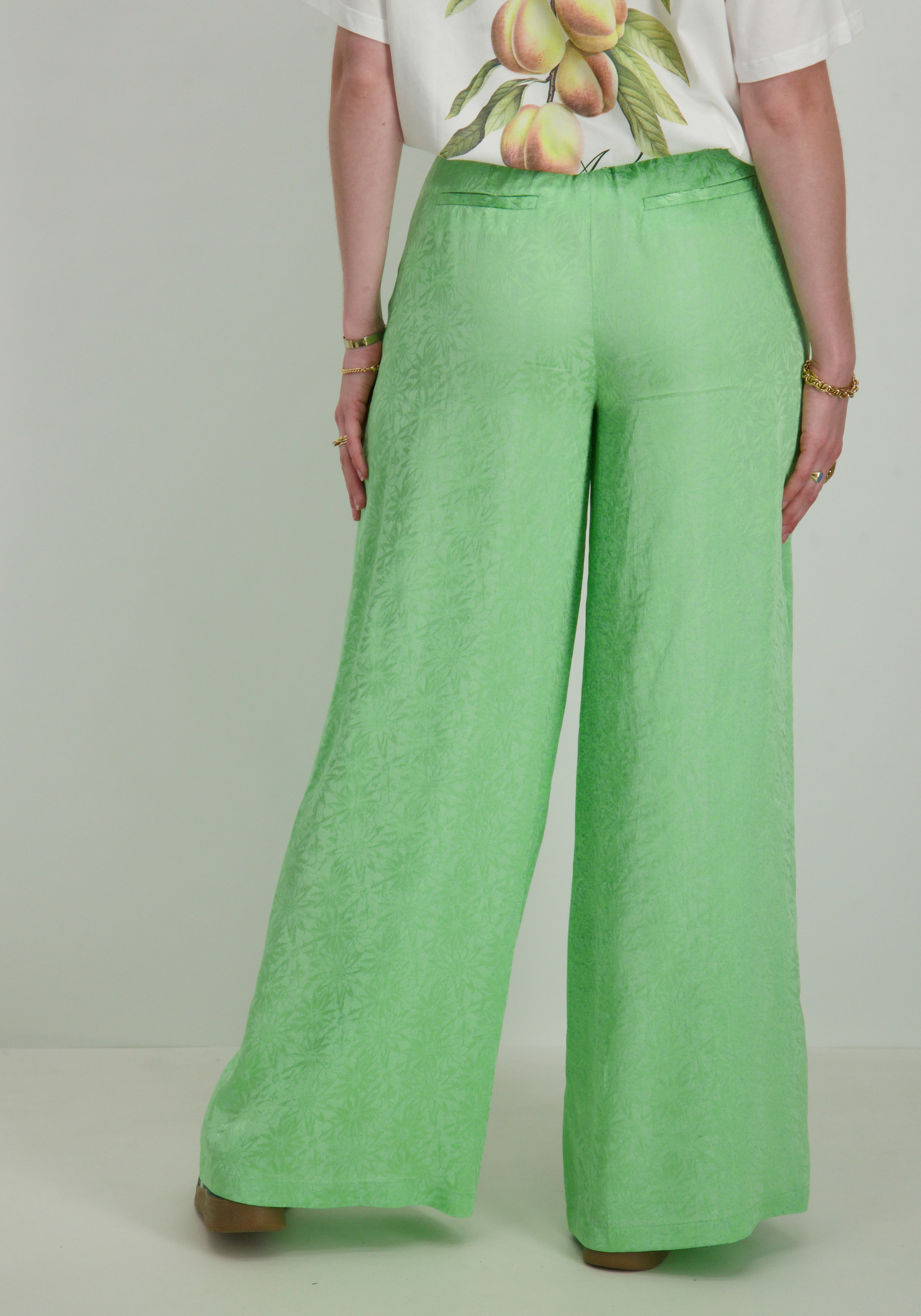 Harper & Yve Broek Rosie SS25J101 Groen