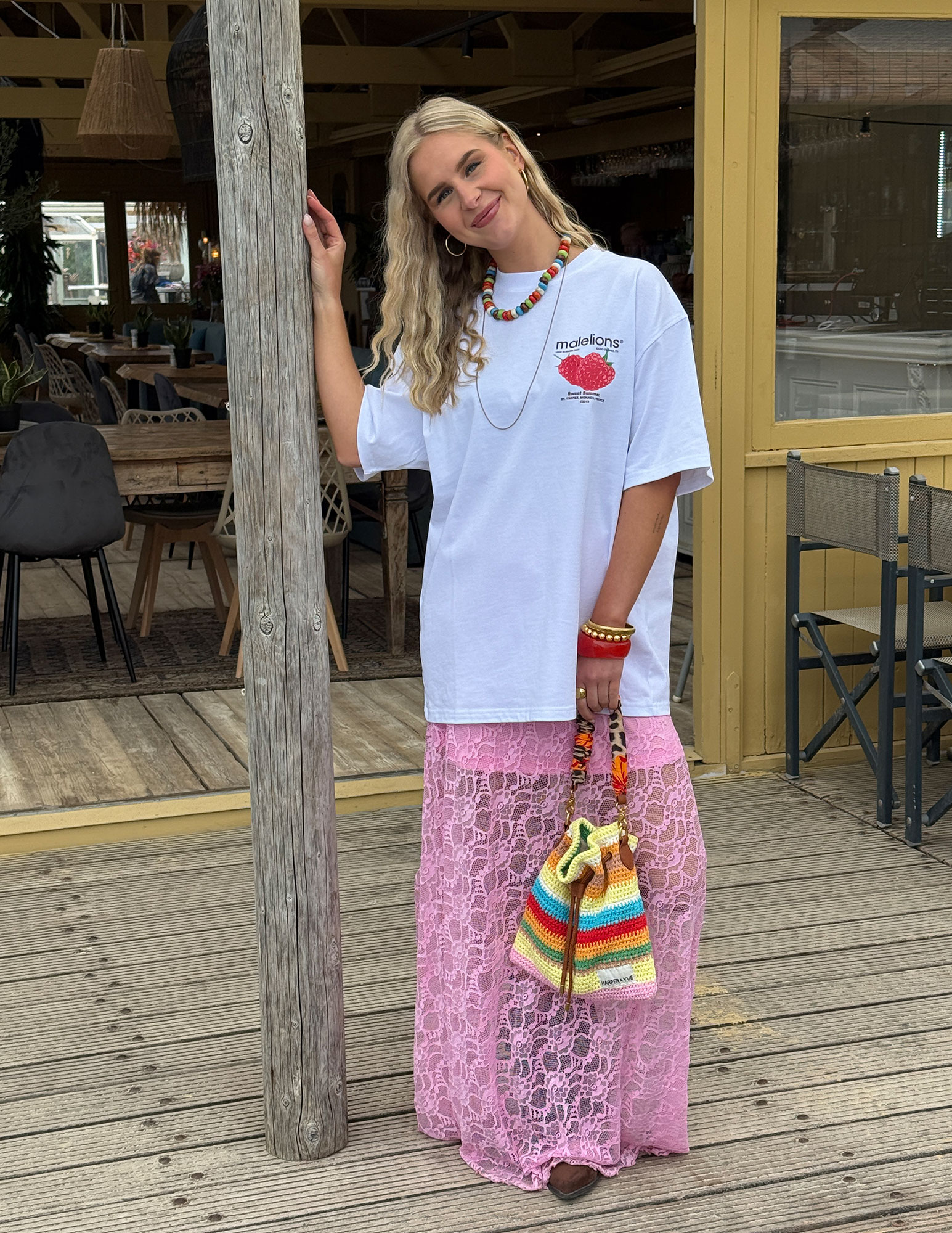 Harper & Yve Rok Jake HS6P001 Roze