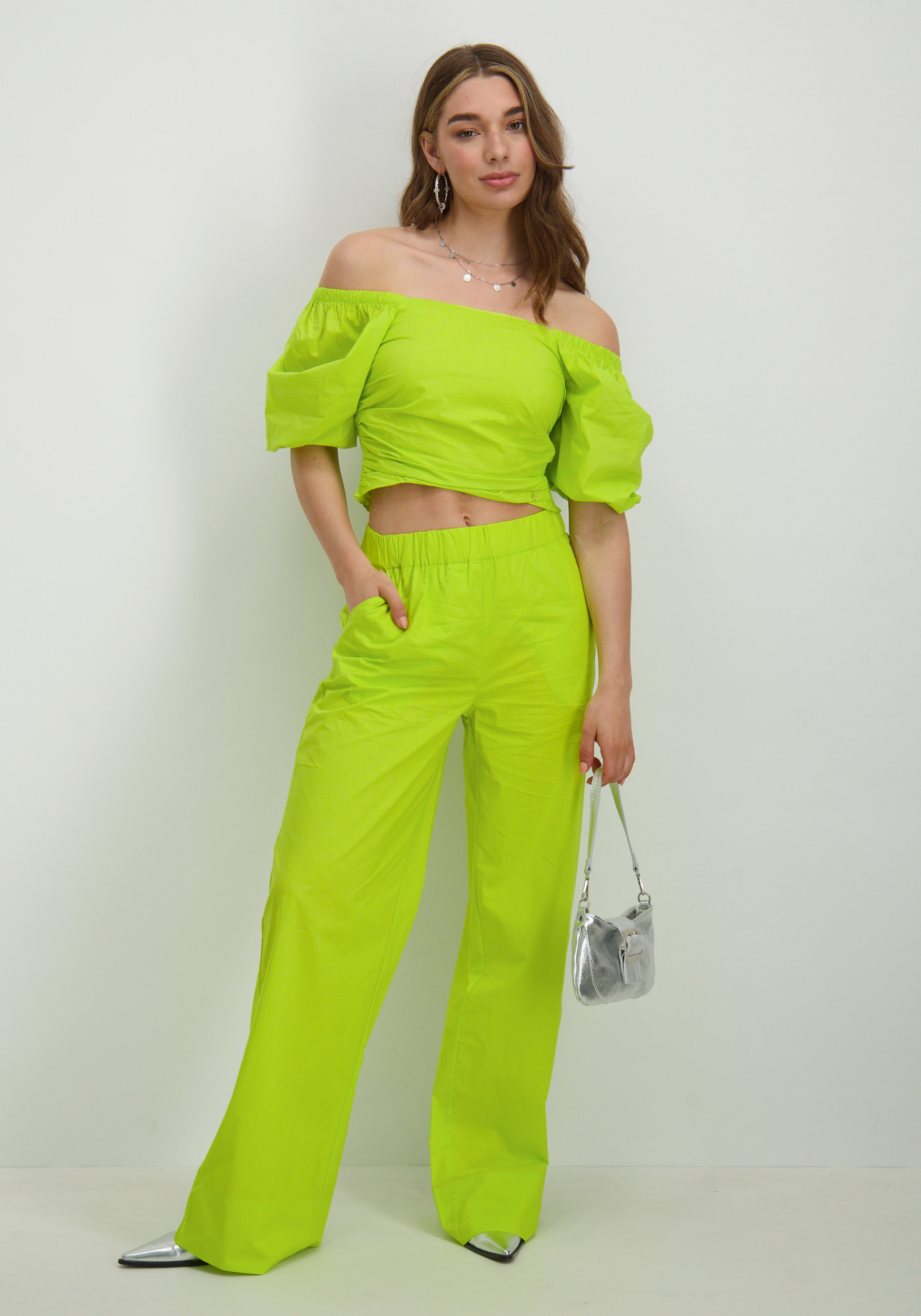 Harper & Yve Broek Yana HS24P123 Licht groen