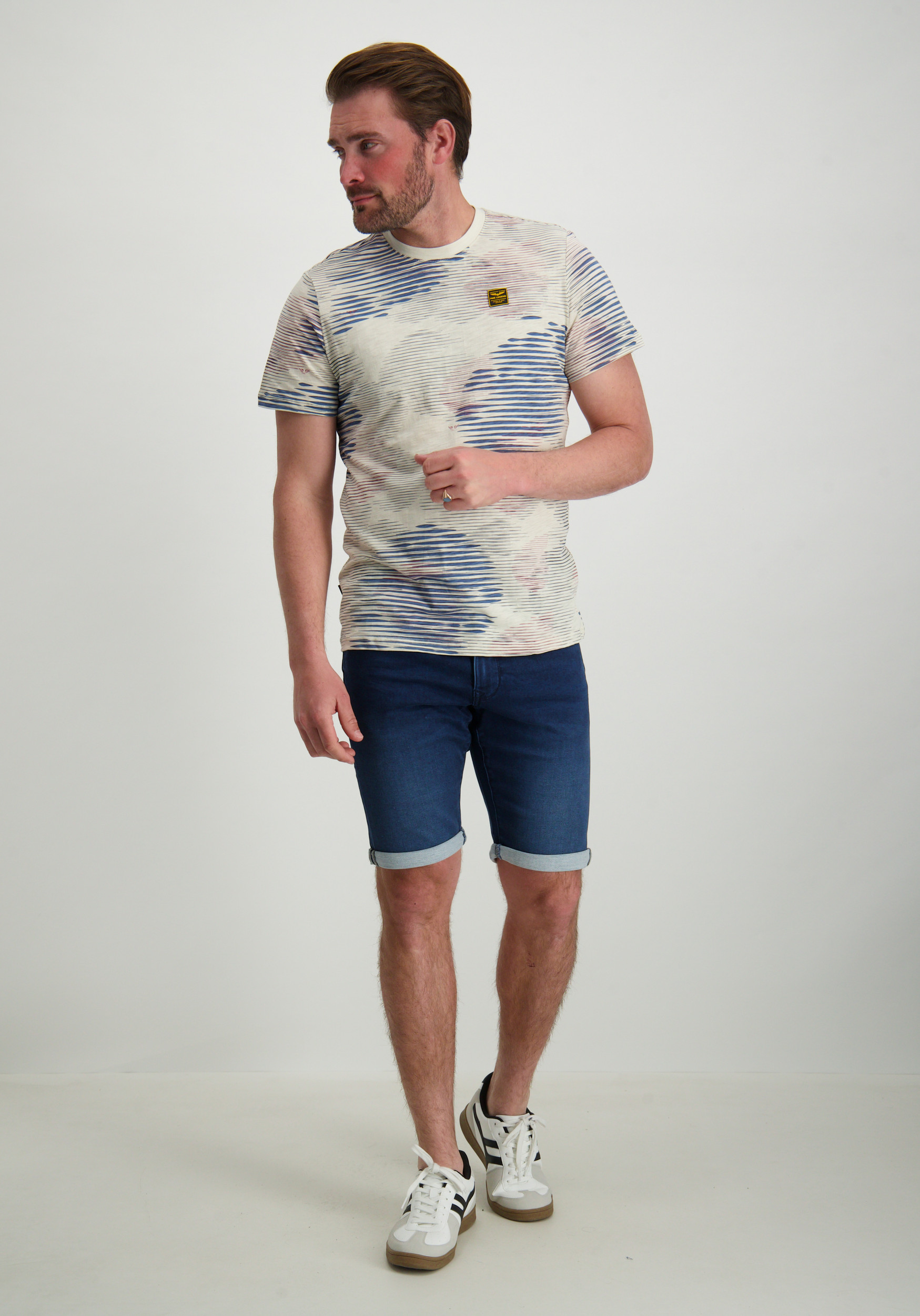 Petrol Denim short M-ROS-SHO001 Donker blauw