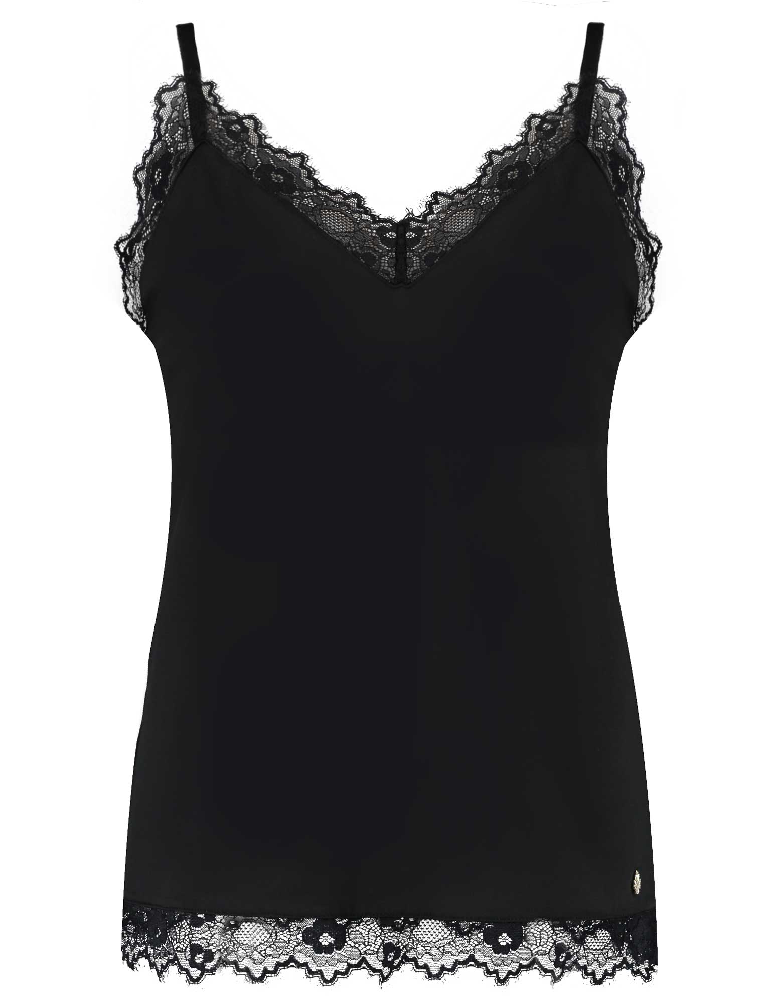 Harper & Yve Top Yve SS25P422 Zwart