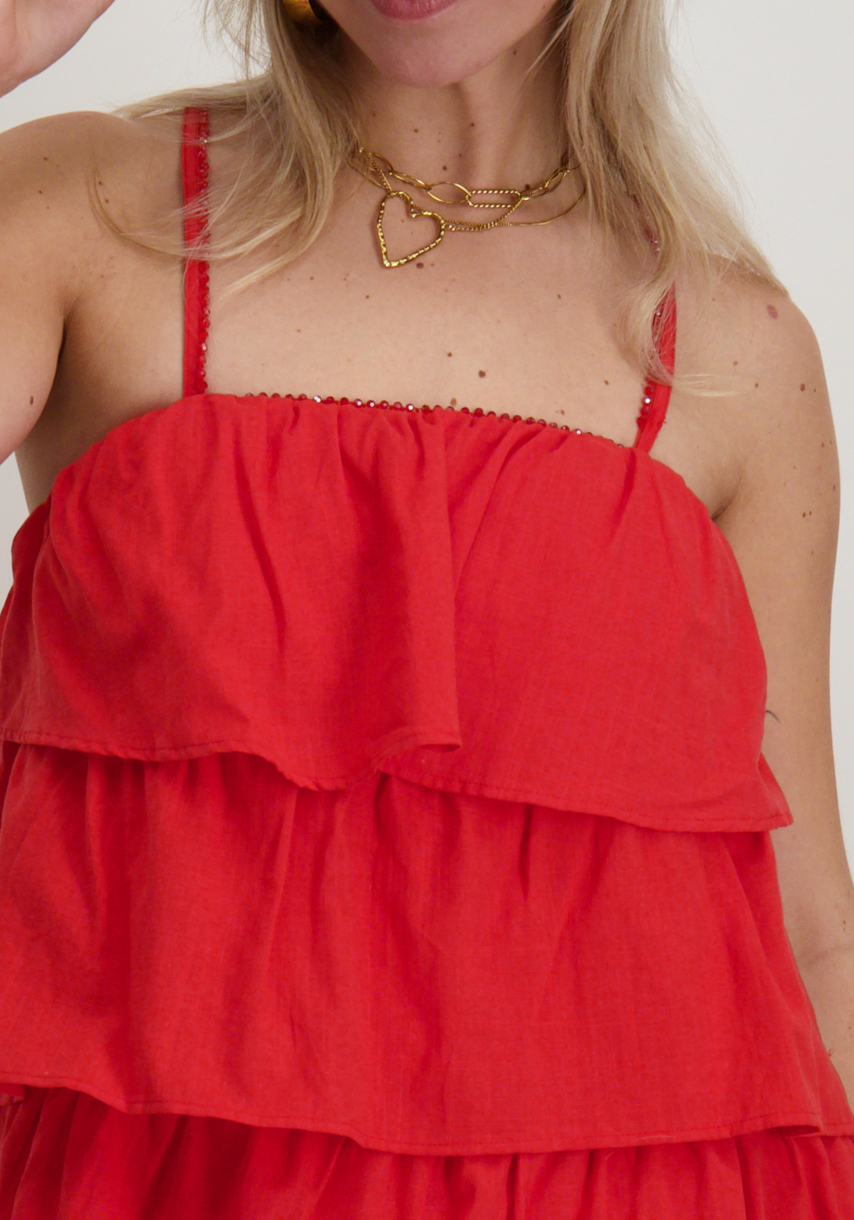 Harper & Yve Jurk Kaye HS25P909 Rood