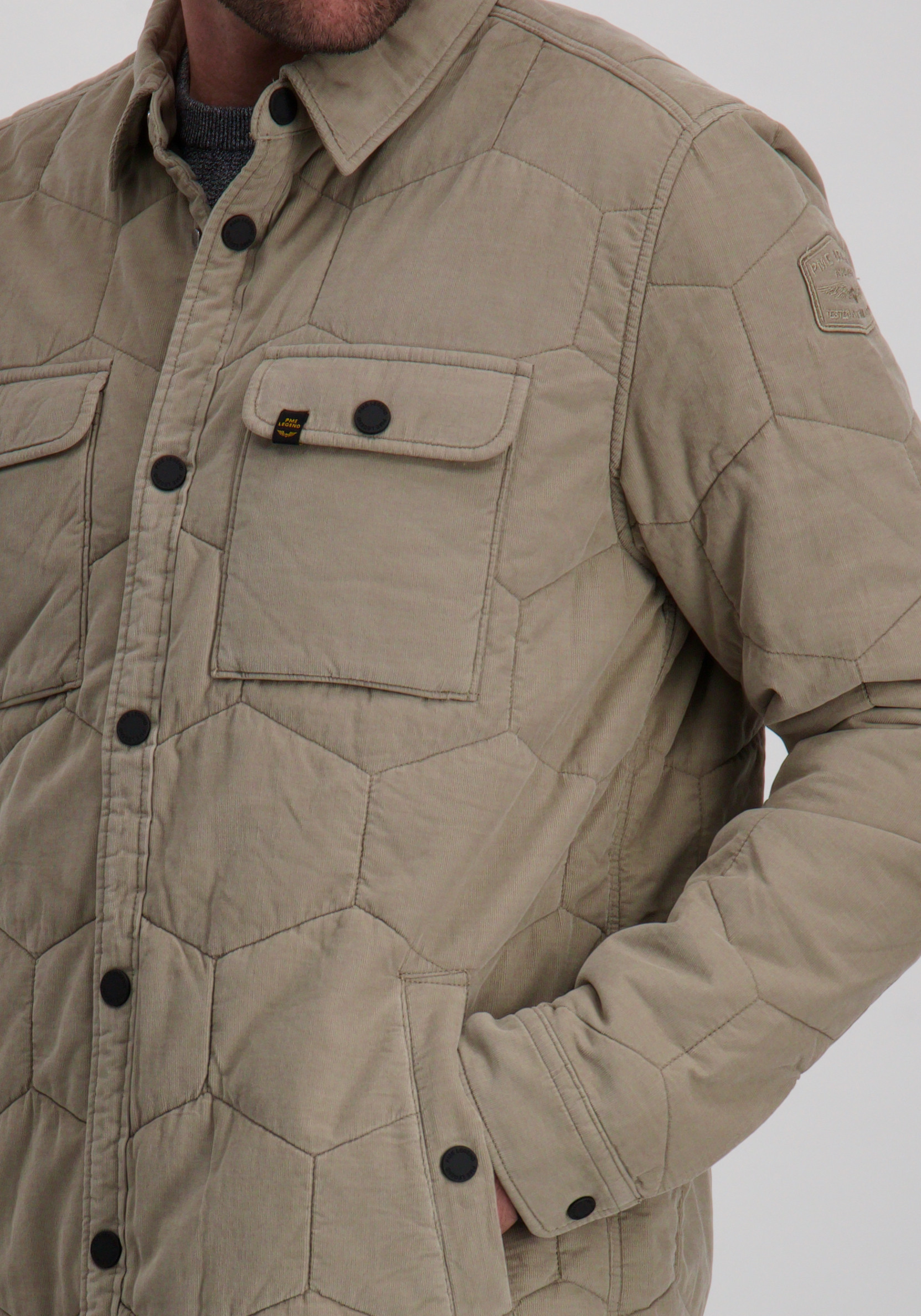 PME Legend Overshirt PSI2509250 Beige