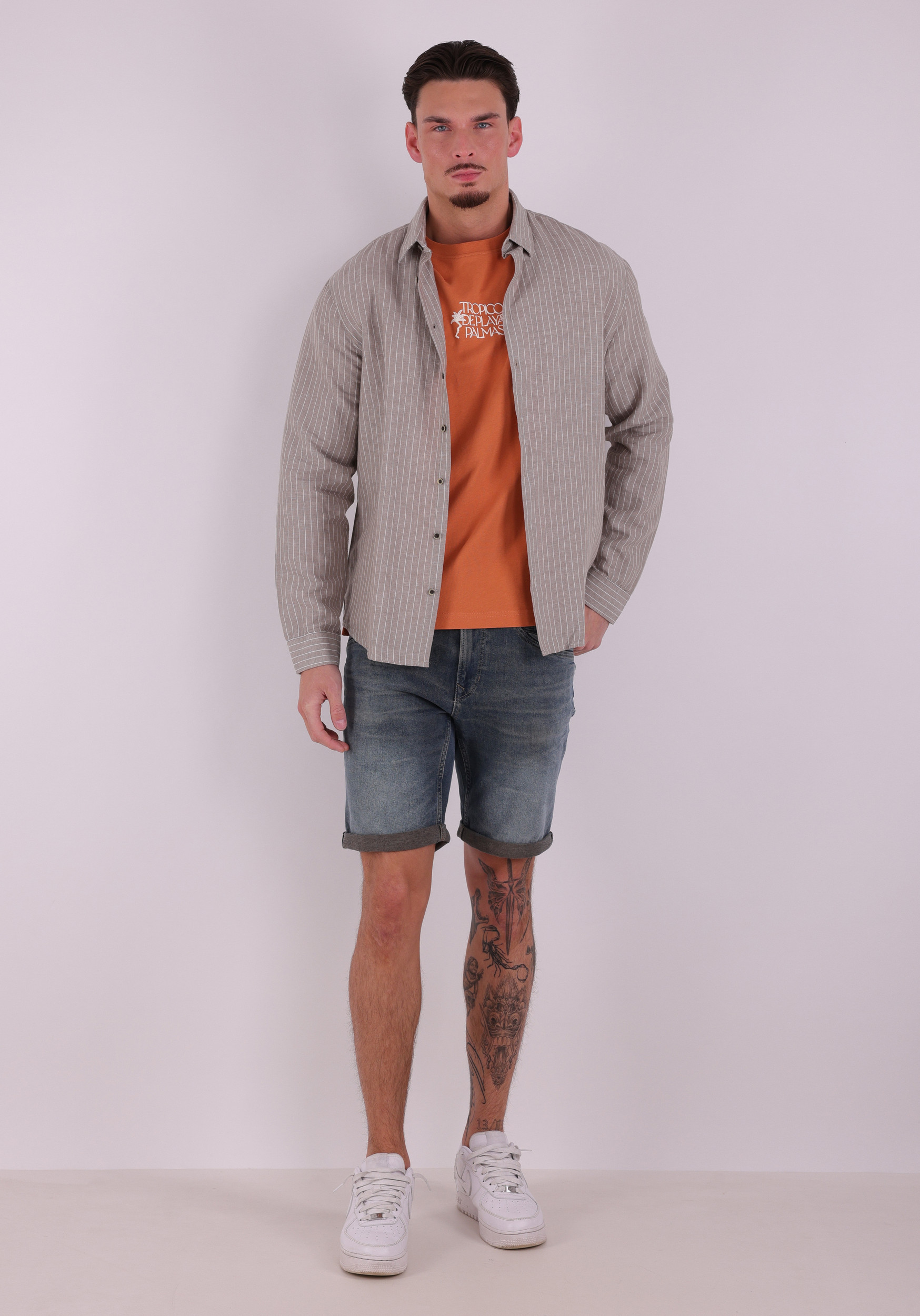 ONLY & SONS T-shirt Malik Tropico 22037482 Oranje