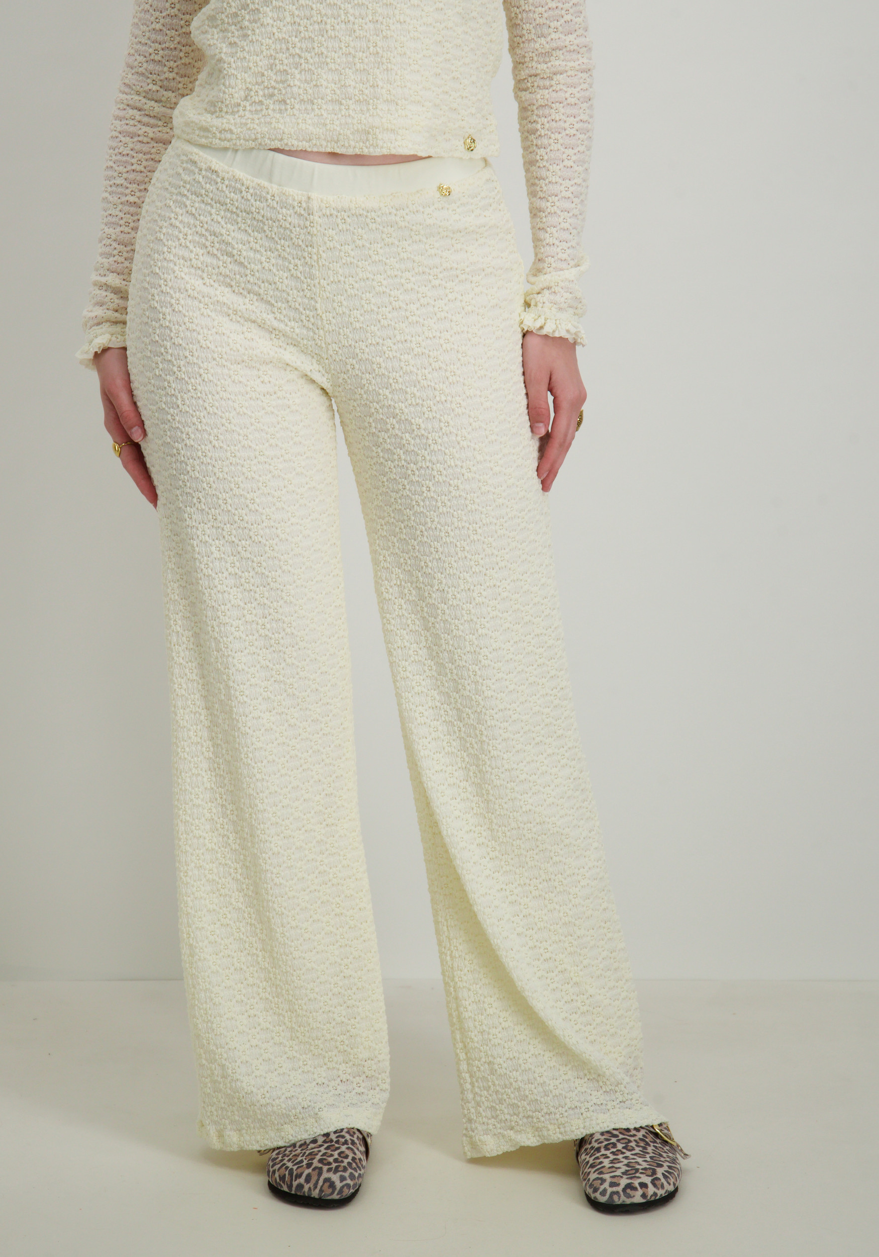 Harper & Yve Broek Lora SS25P101 Ecru