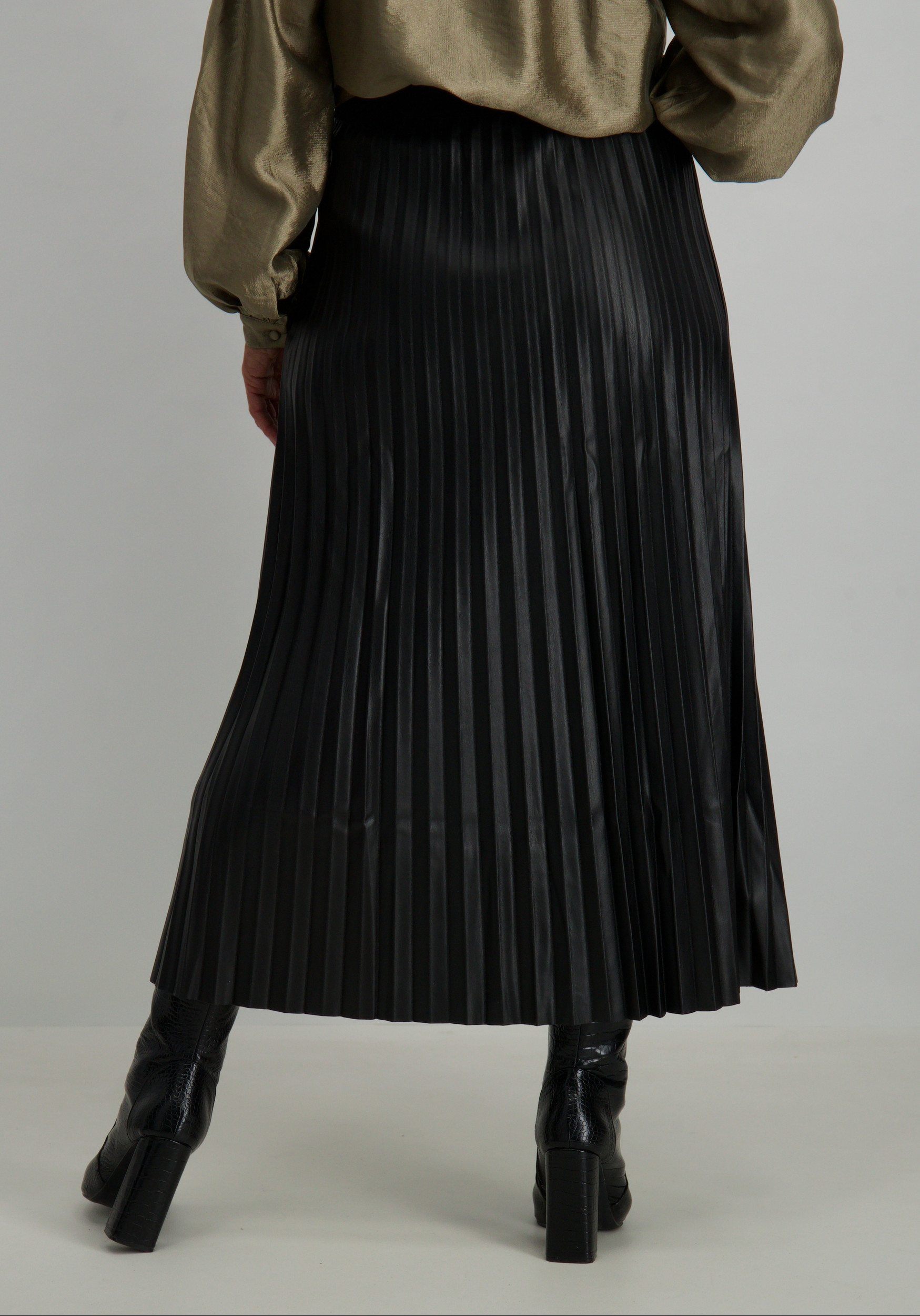 Tramontana Rok Plise Q33-13-201 Zwart