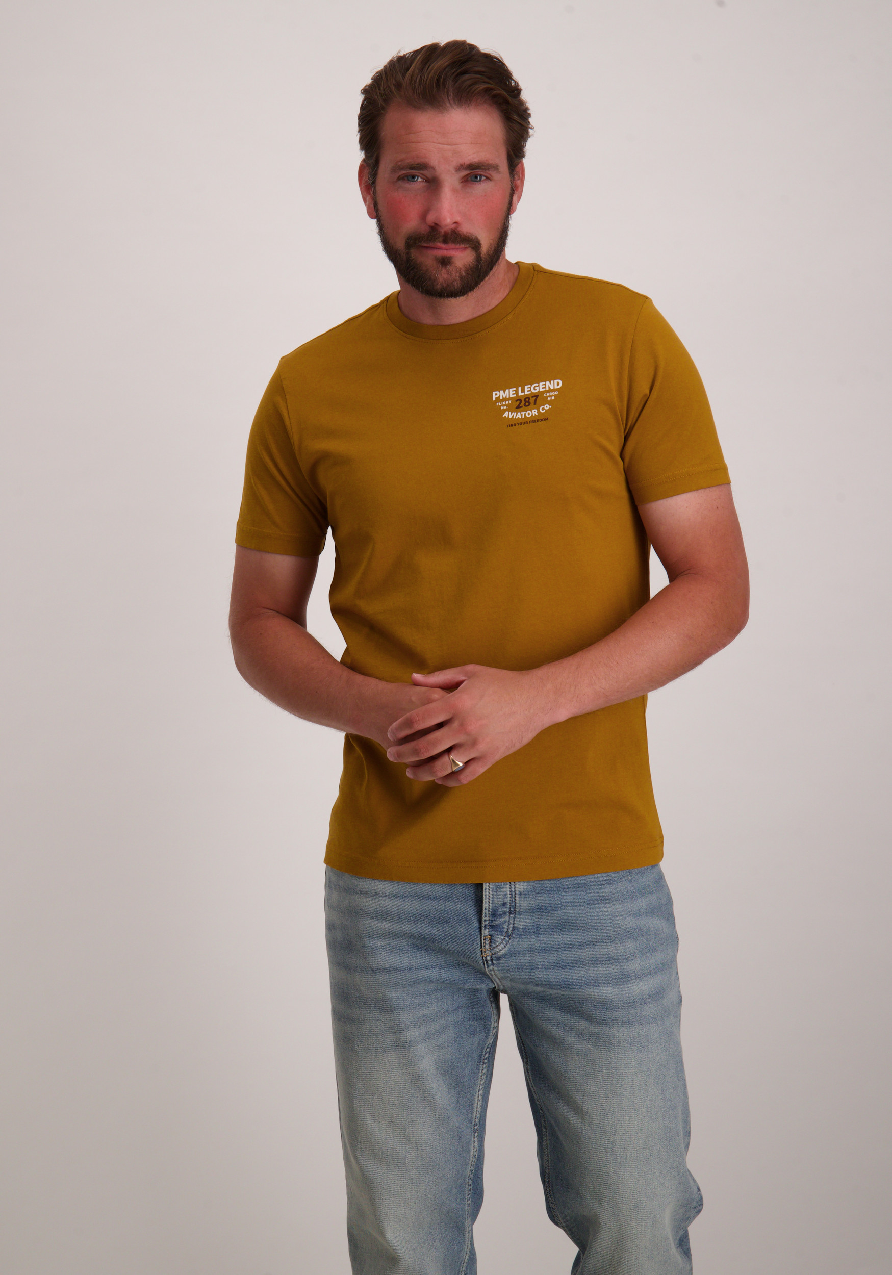 PME Legend T-shirt PTSS2506551 Bruin