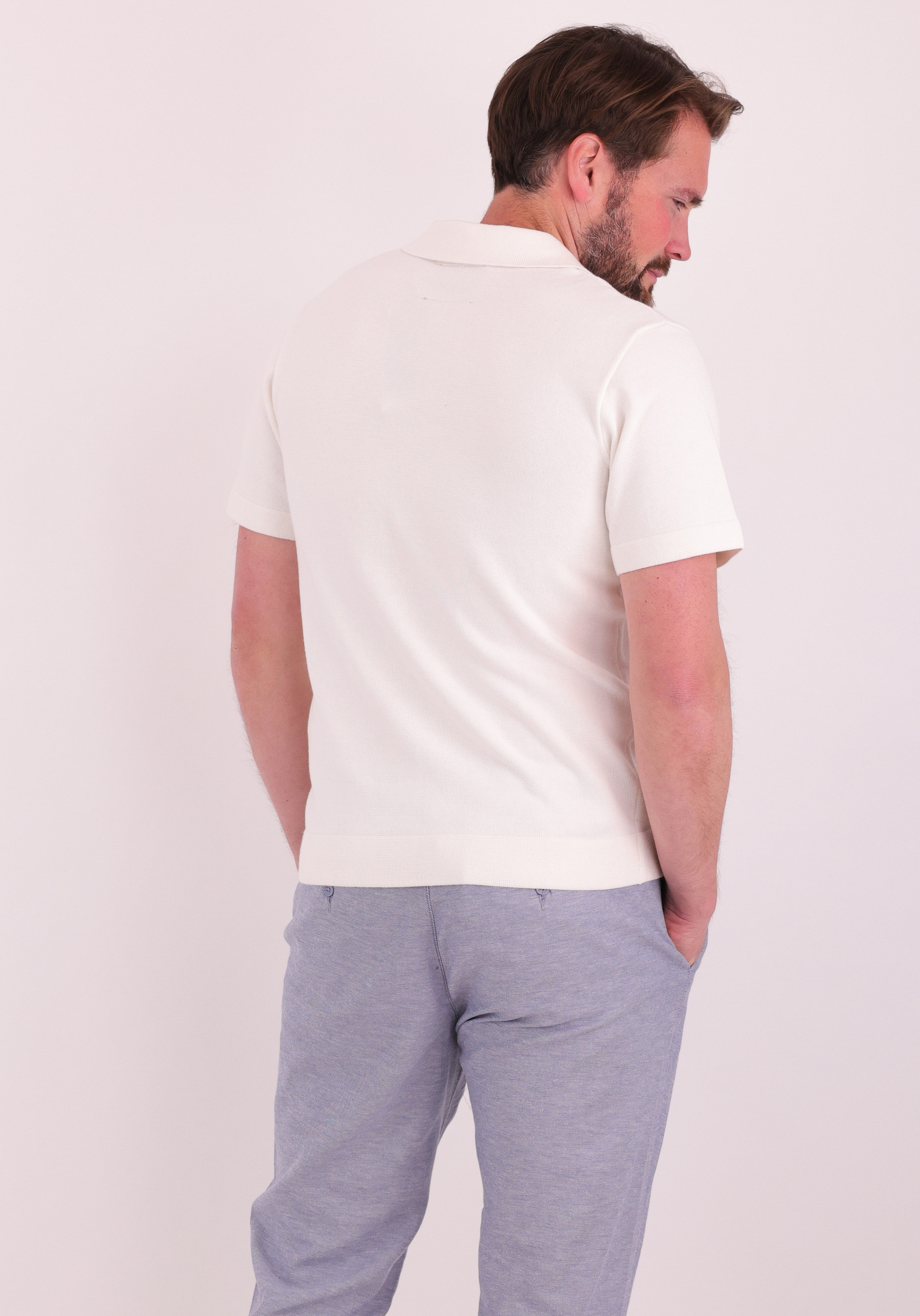 JACK & JONES Polo Milano 12295861 Wolwit-ecru