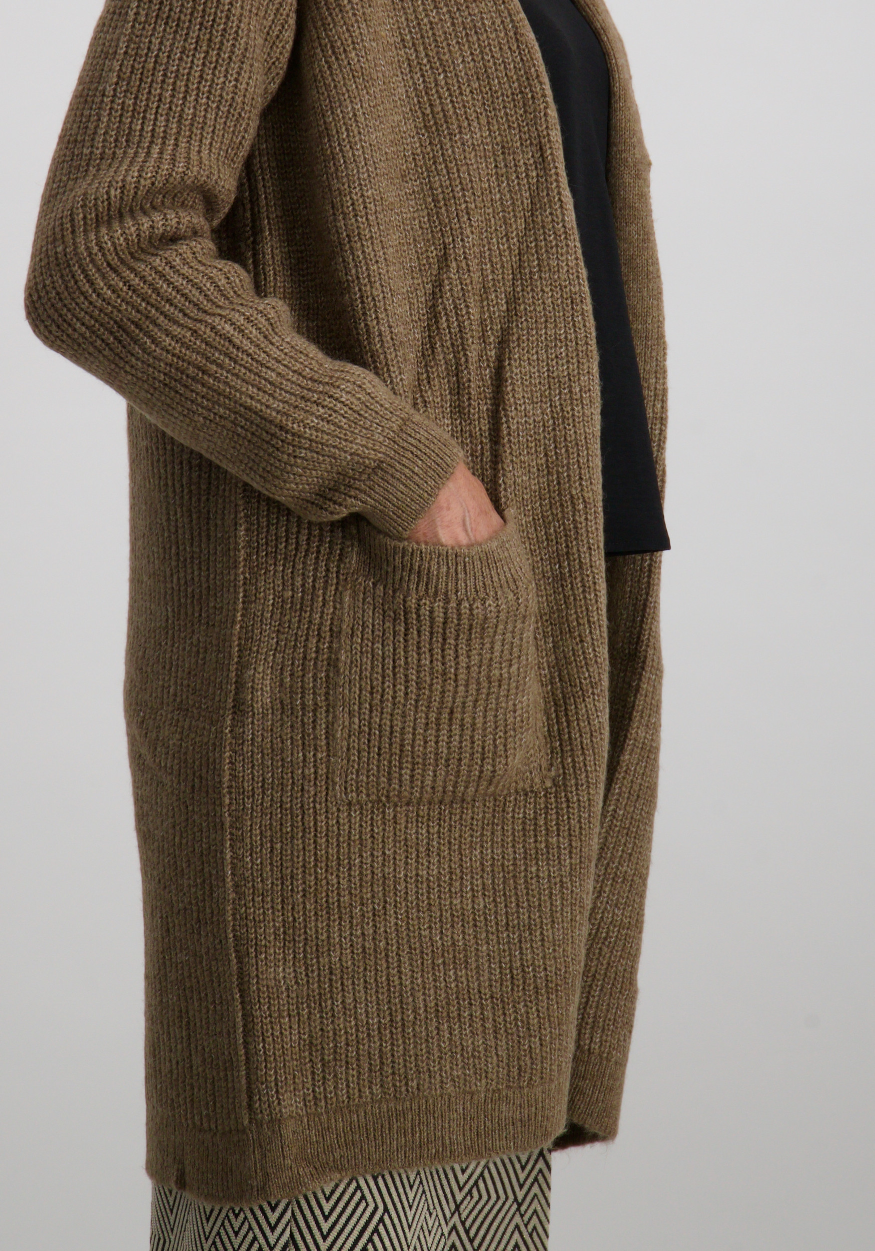 Only Lang vest Jade 15179815 Licht bruin