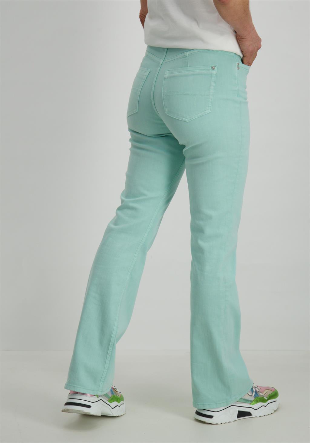 Tramontana Flared broek B01-11-101 Licht blauw