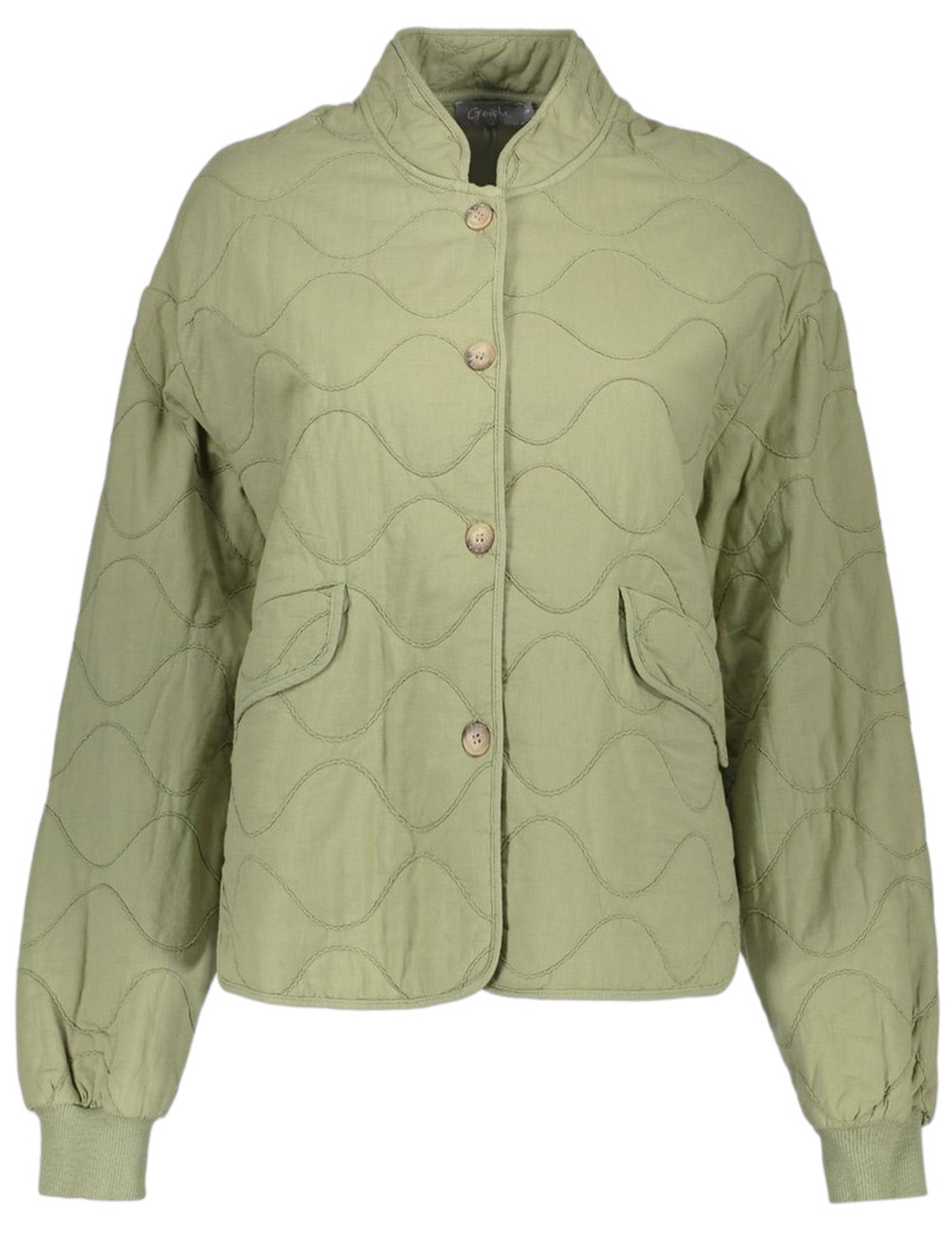 Geisha Jacket 65100-70 Midden groen