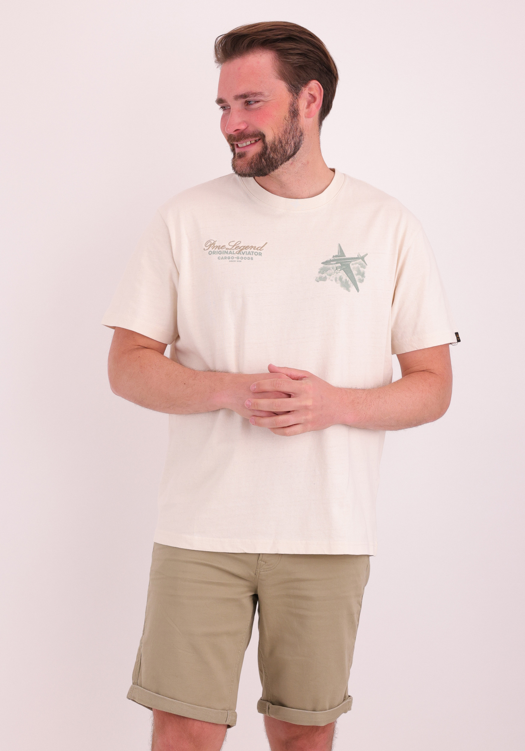 PME Legend T-shirt PTSS2604568 Ecru