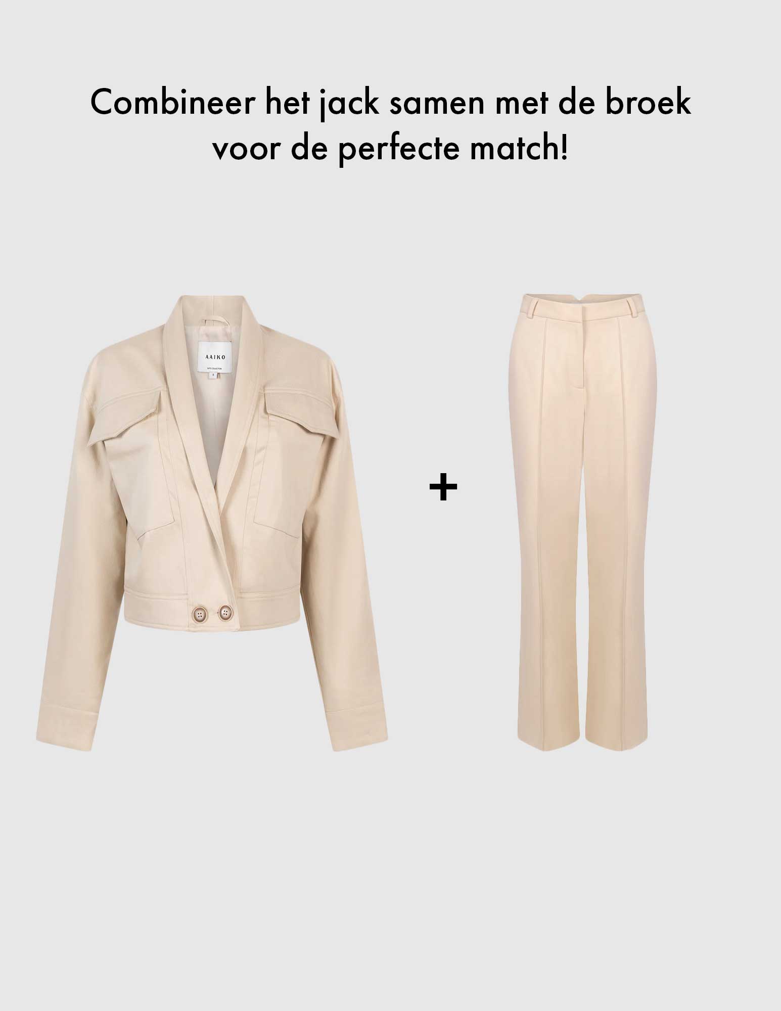 Aaiko BV Broek TARY LYO 520 Beige