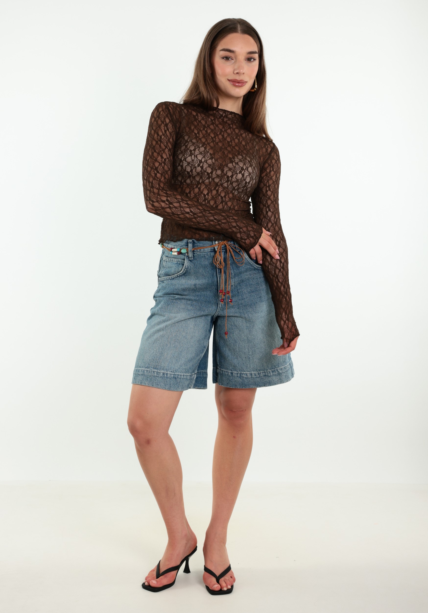 BELIEVE Top Lace B-92120-TOP Bruin