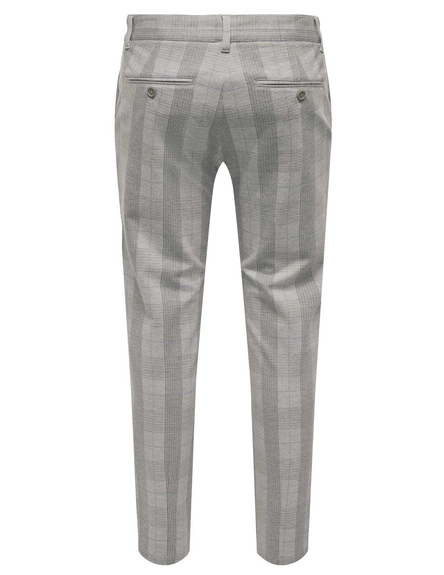 ONLY & SONS Mark pants geruit 22024840 Licht grijs