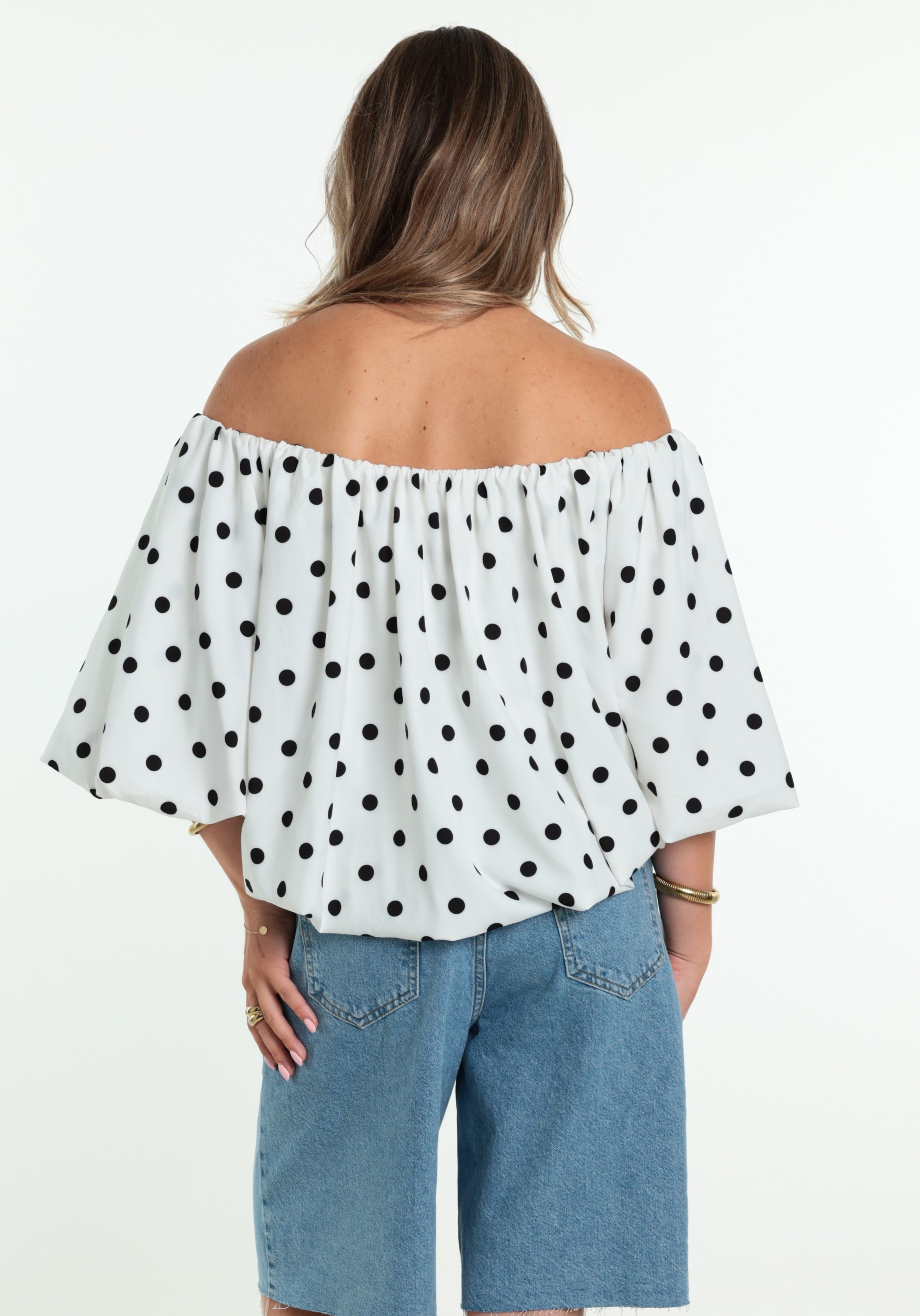 BELIEVE Blouse Bliss B-8615_1-TOP Wit