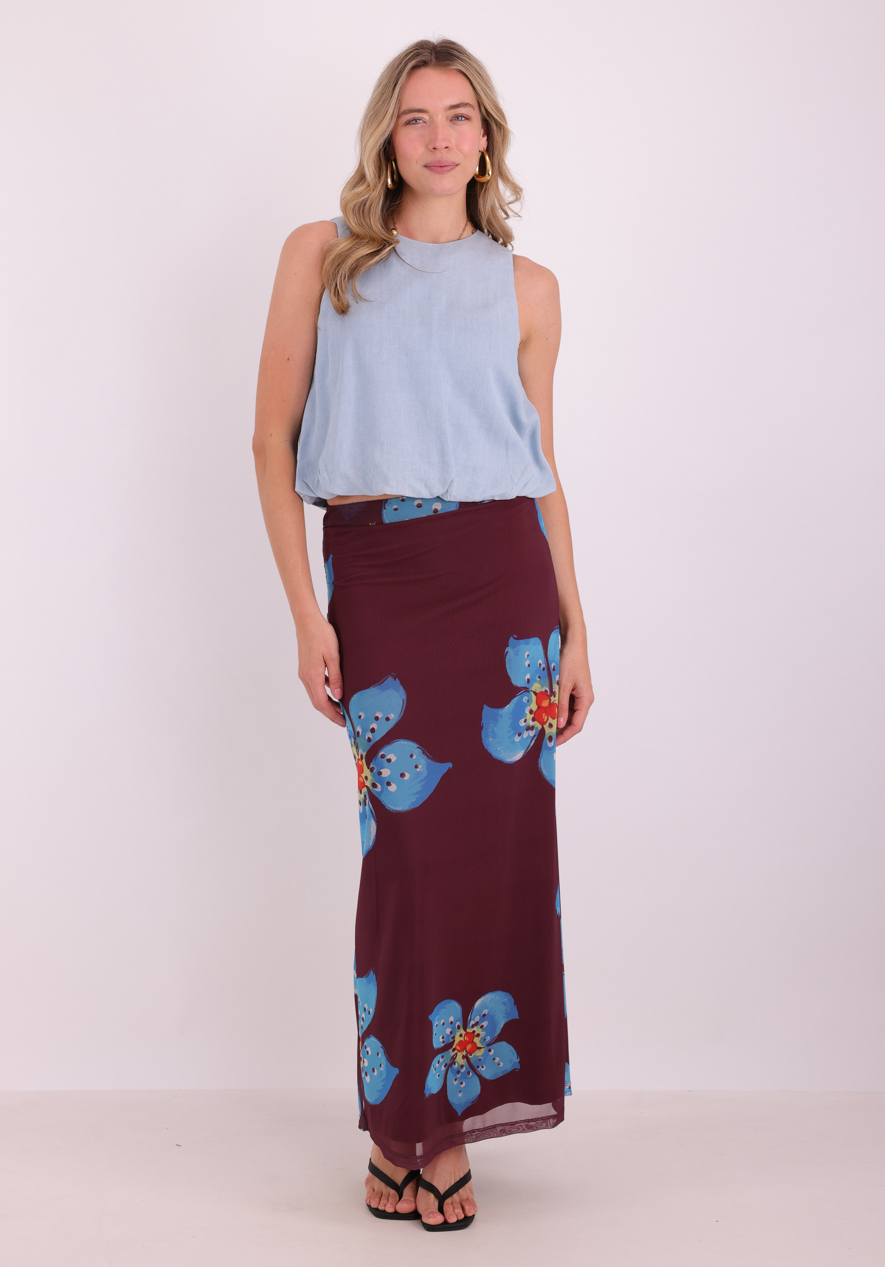 ONLY Top Charis 15363998 Licht blauw