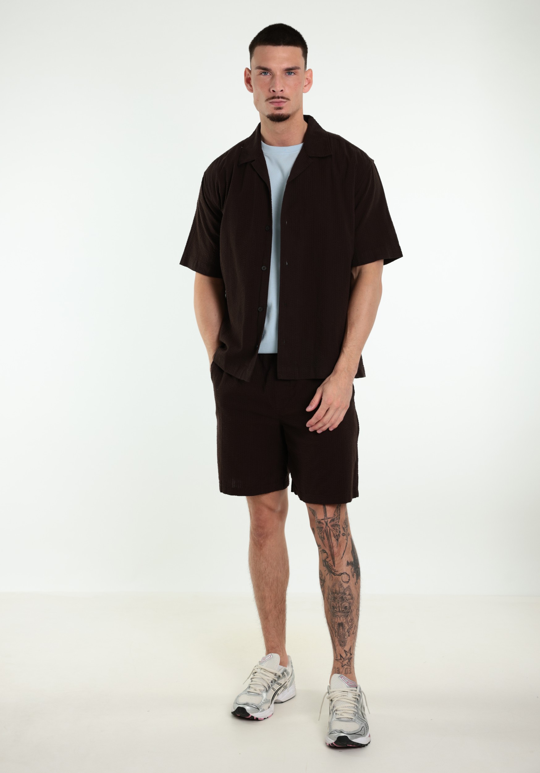 ONLY & SONS Short Cruz 22038002 Donker bruin