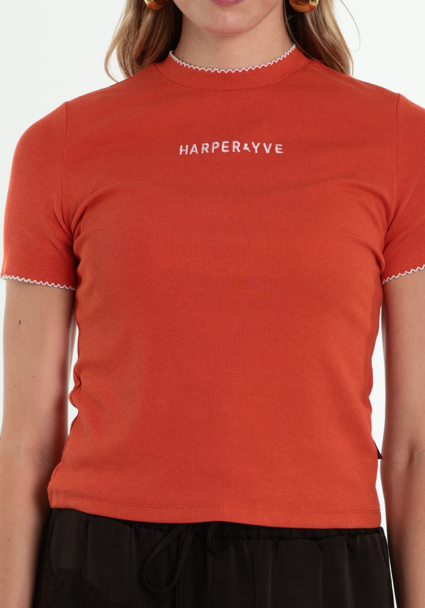 Harper & Yve Top Cammy AW6P400 Oranje