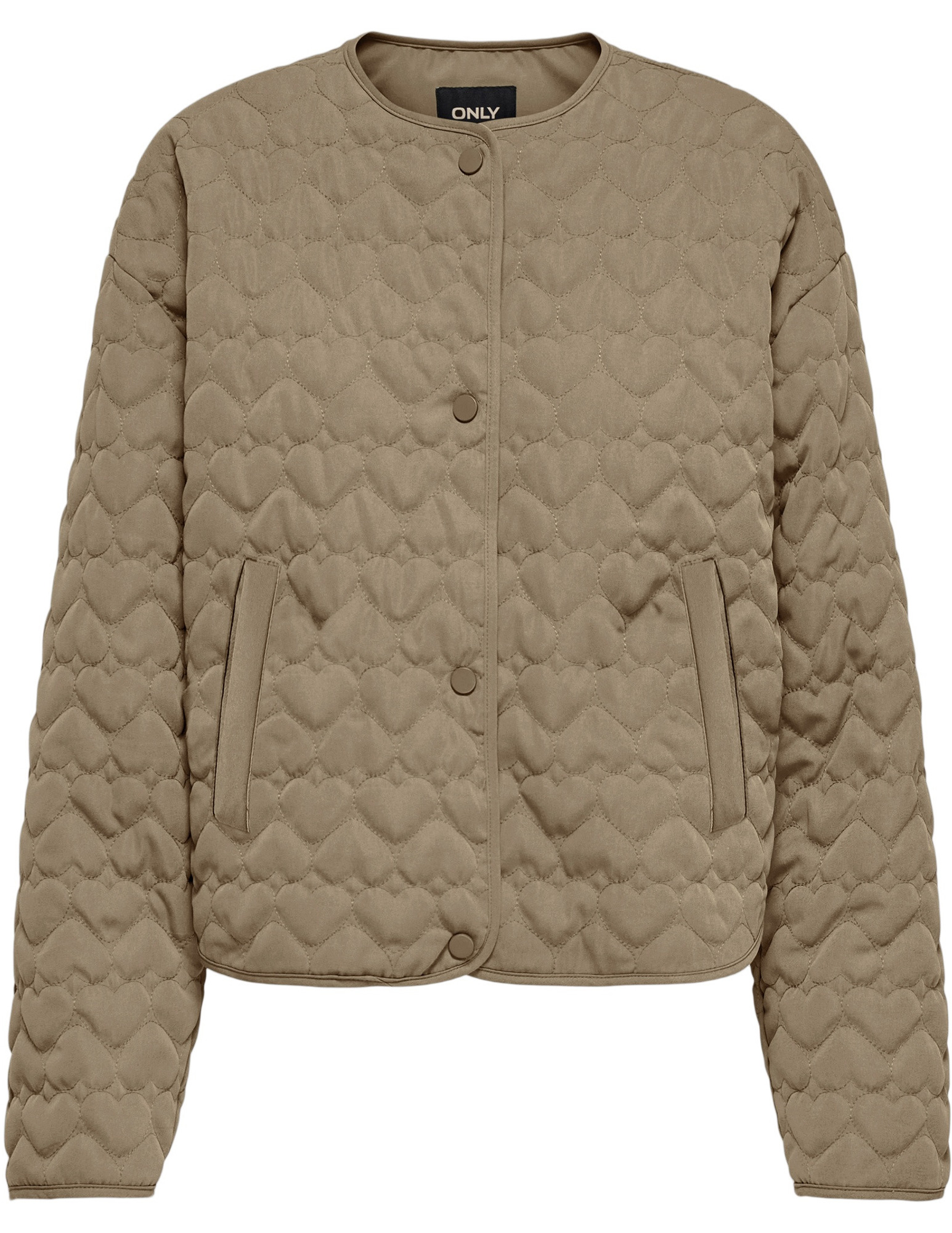 Only Jacket heart quilted 15366265 Bruin