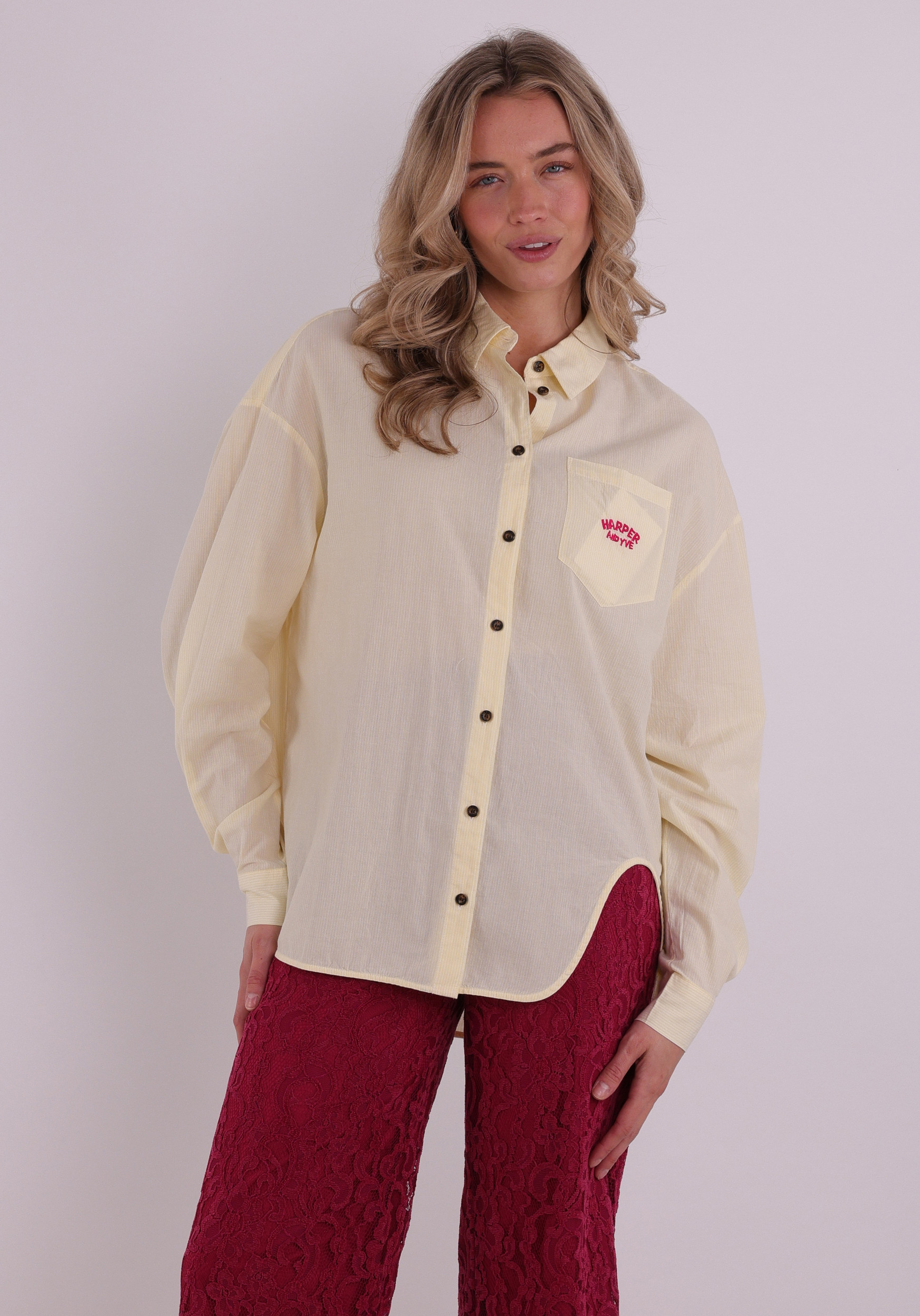 Harper & Yve Blouse Melina SS6C600 Geel