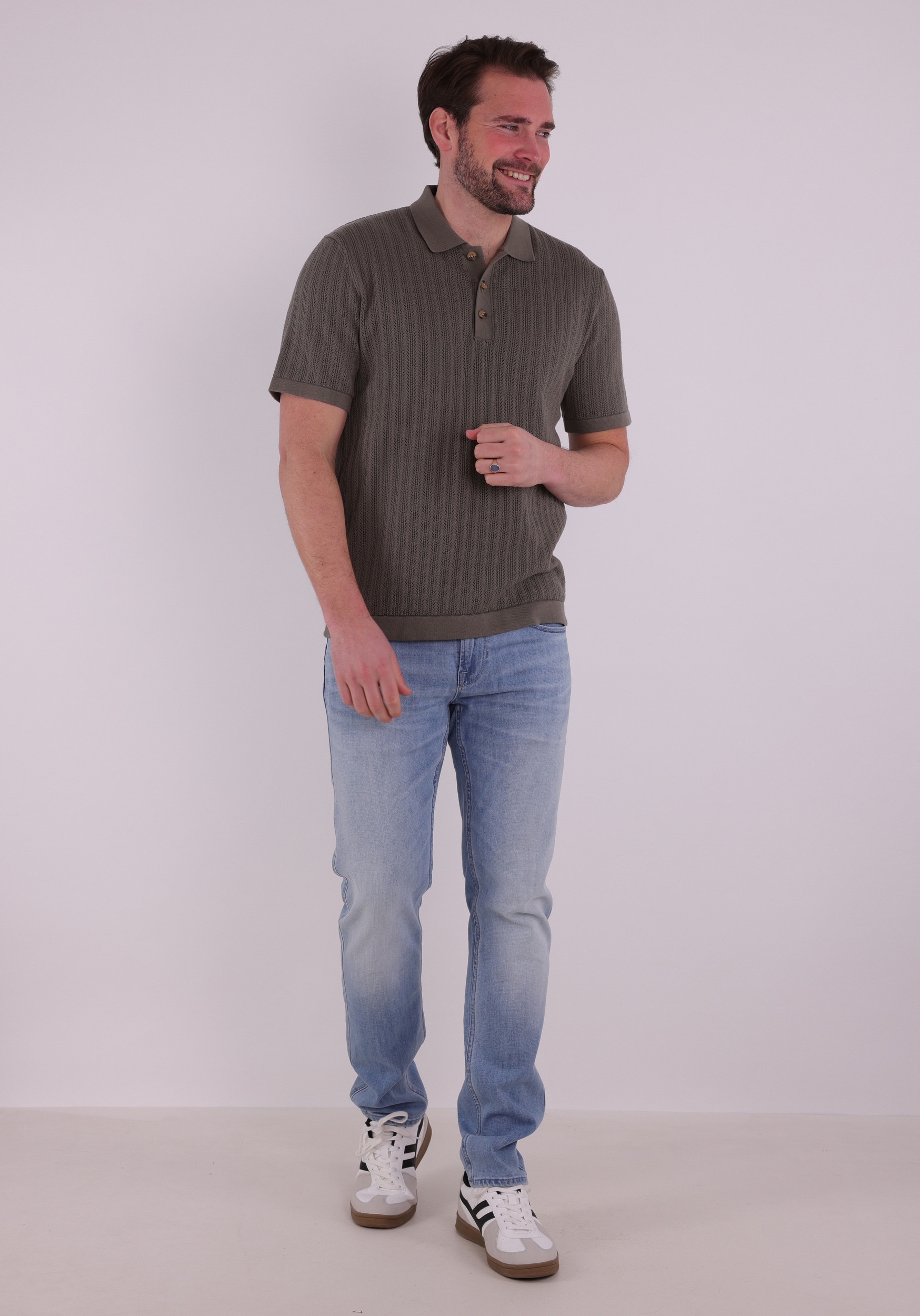 ONLY & SONS Polo Moon 22032760 Leger Groen