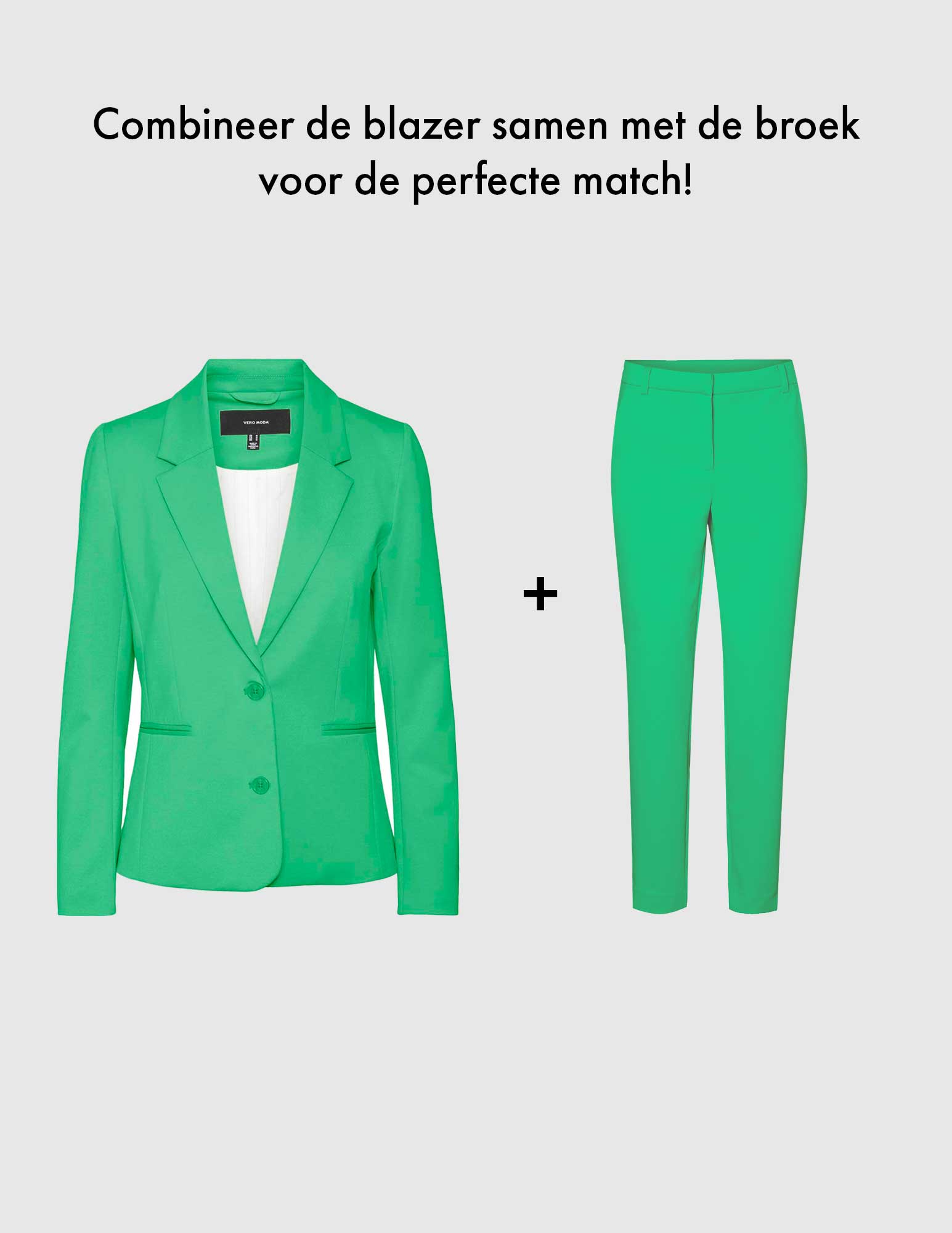 Vero moda Blazer Lucca 10255818 Licht groen